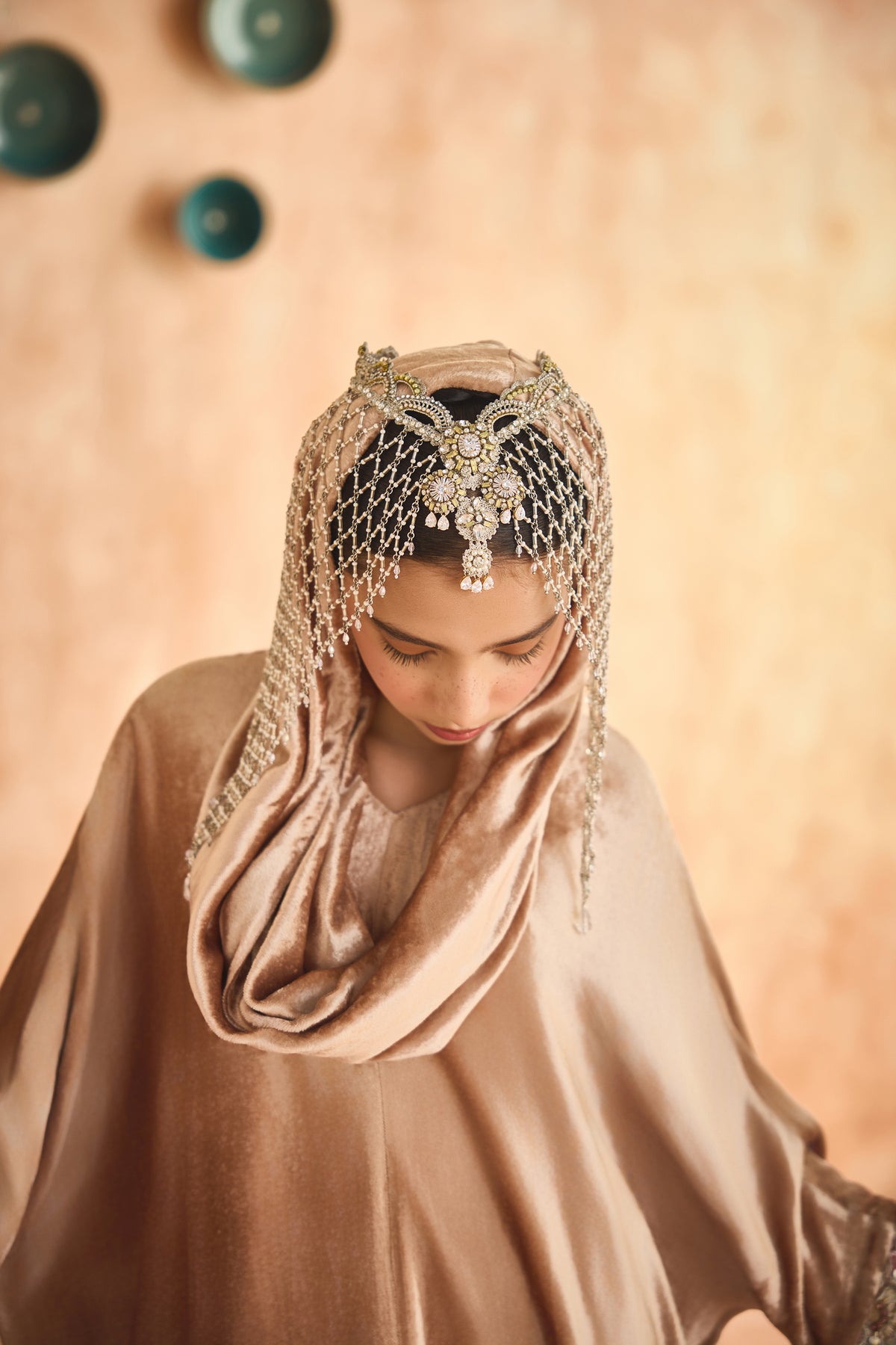 Zargul Velvet Darra Dress