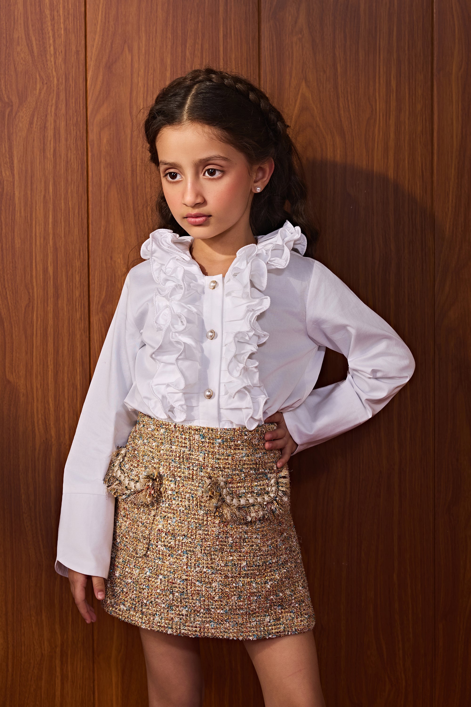 Sophie Ruffle Shirt