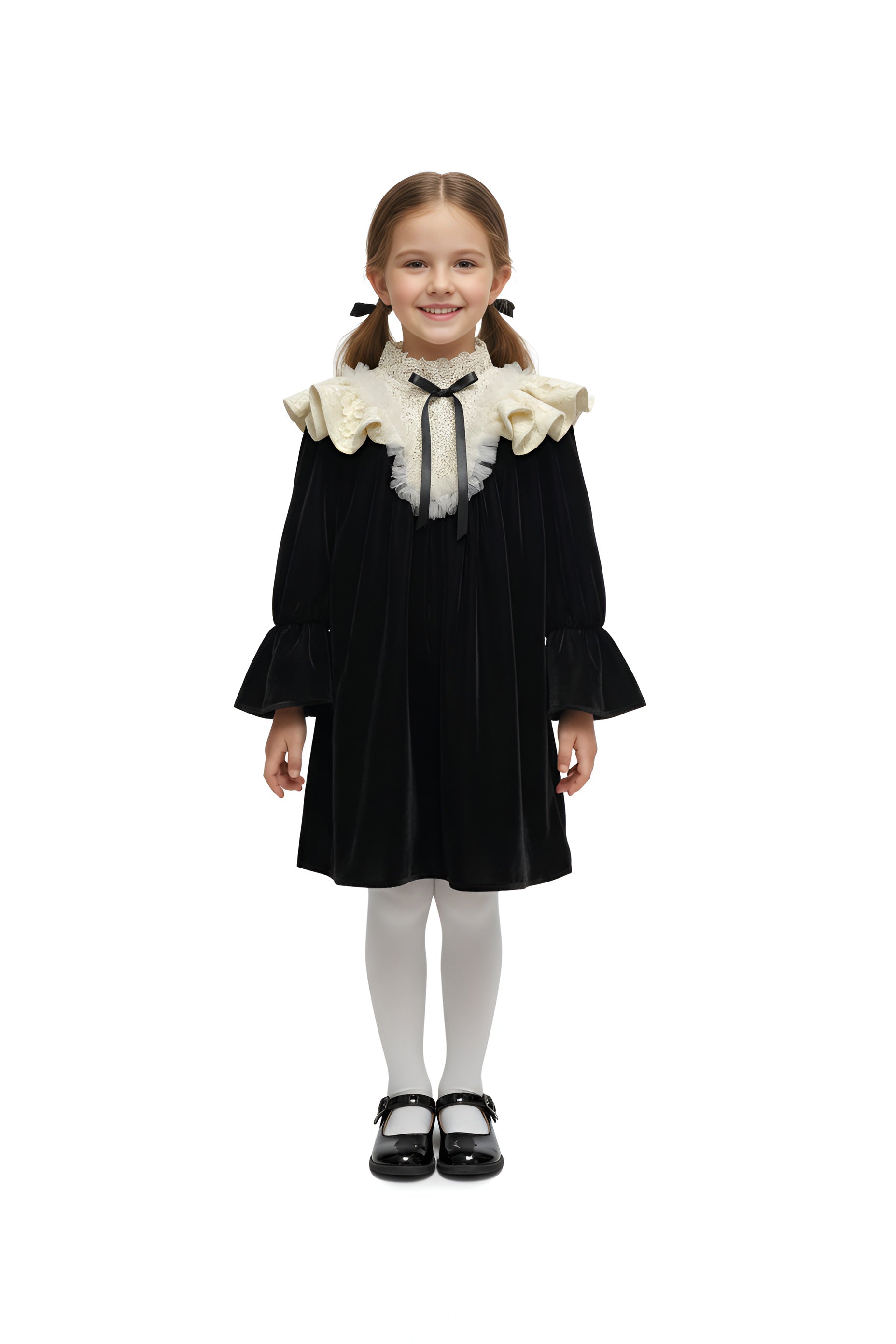 The Velvet Royalty Dress (Black)