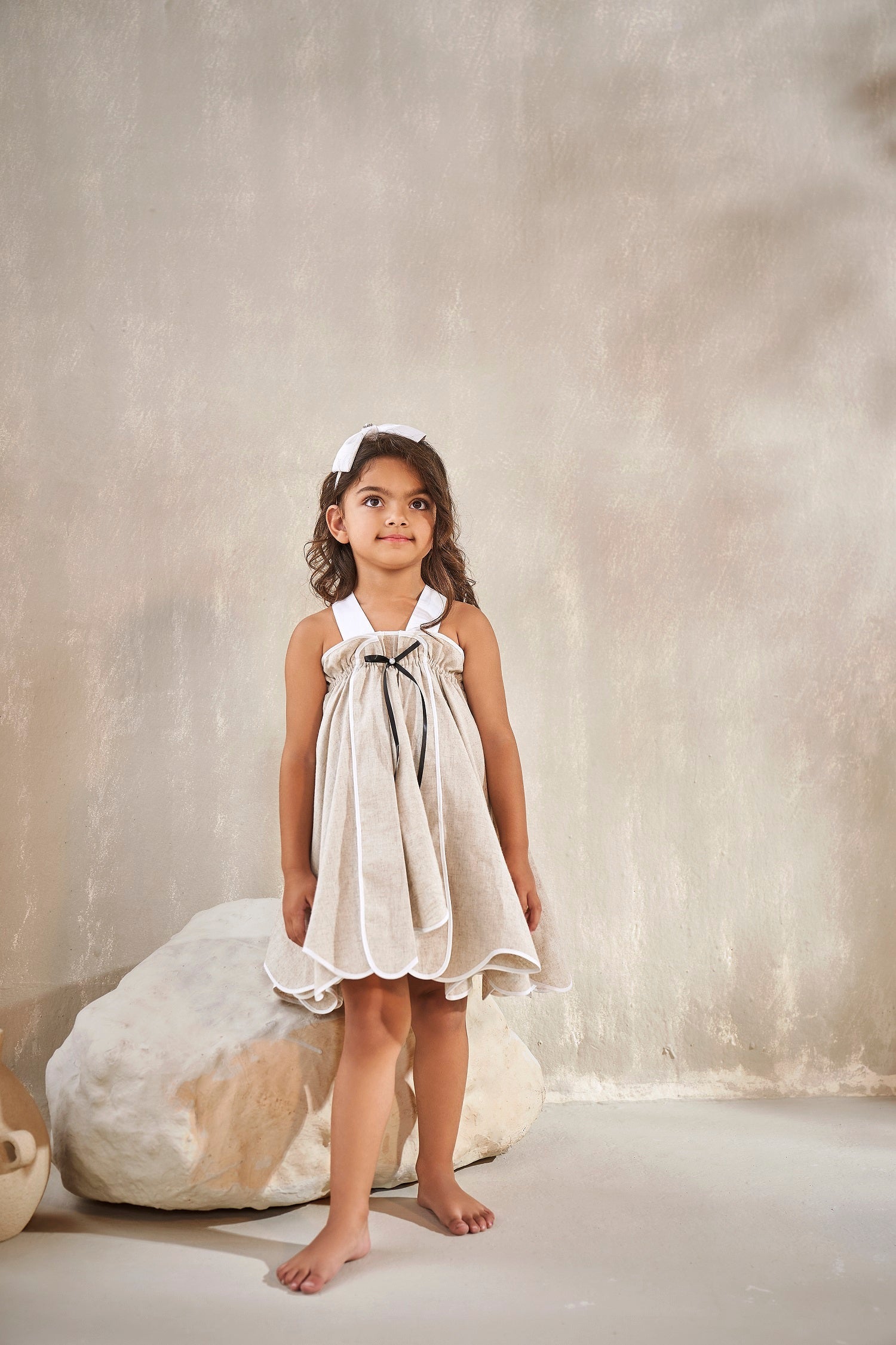The Krysta Linen Dress