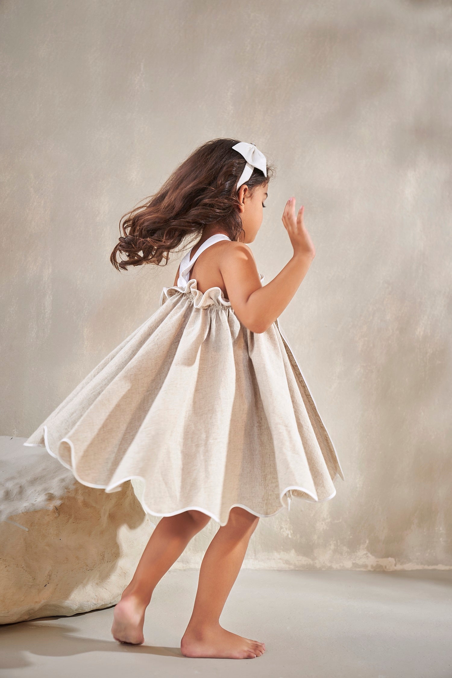 The Krysta Linen Dress