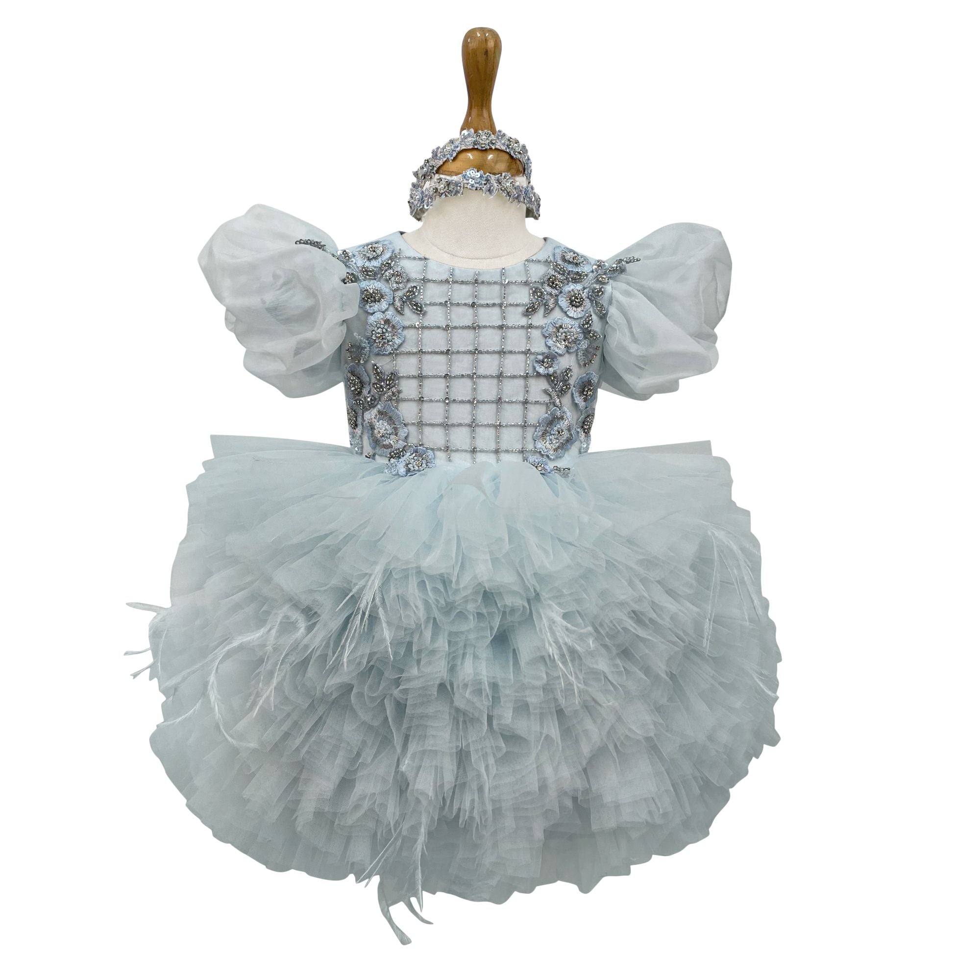 The Michelle Dress (Powder Blue)