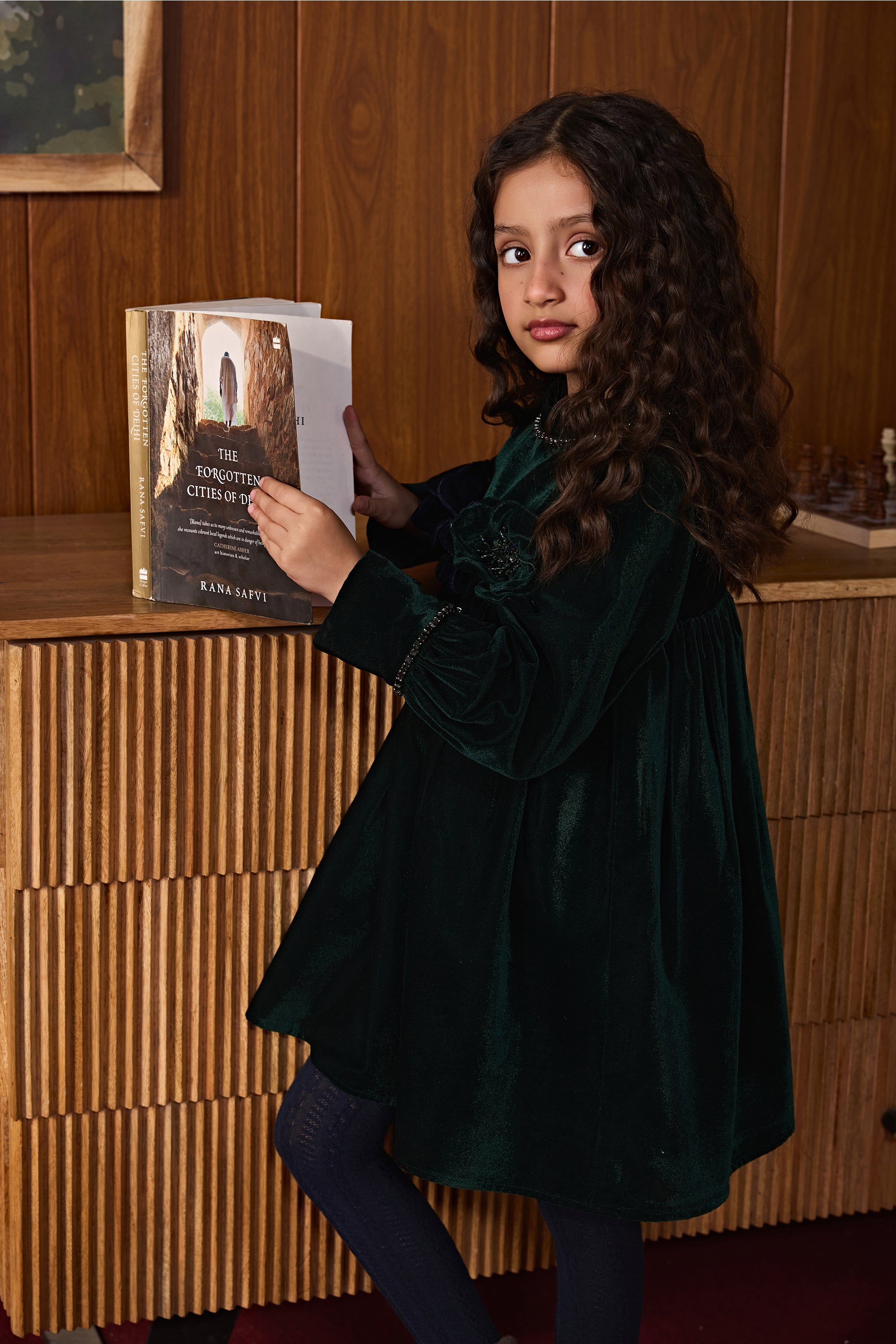 Elva Velvet Dress