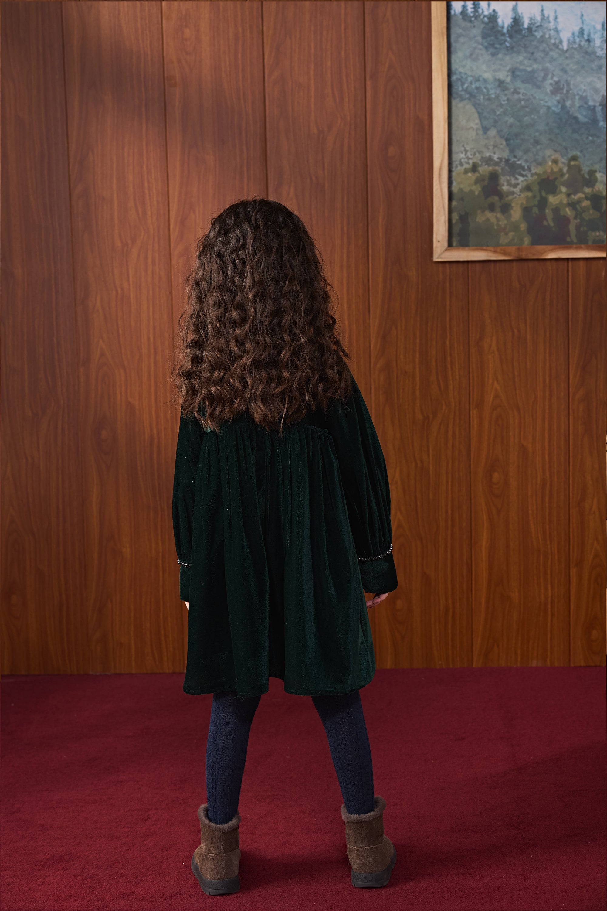Elva Velvet Dress