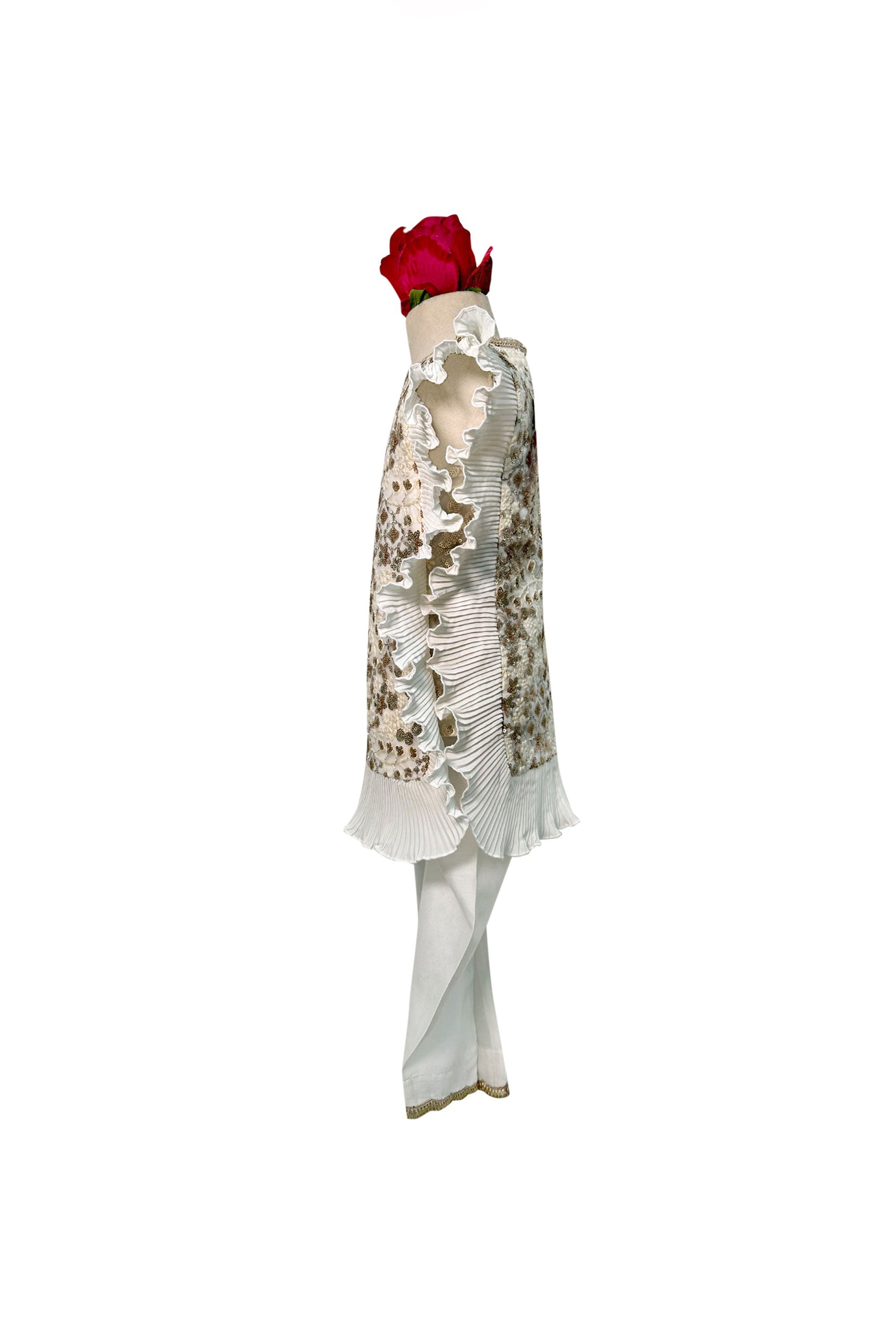 Embroidered Kaftan with Pants (Sale)