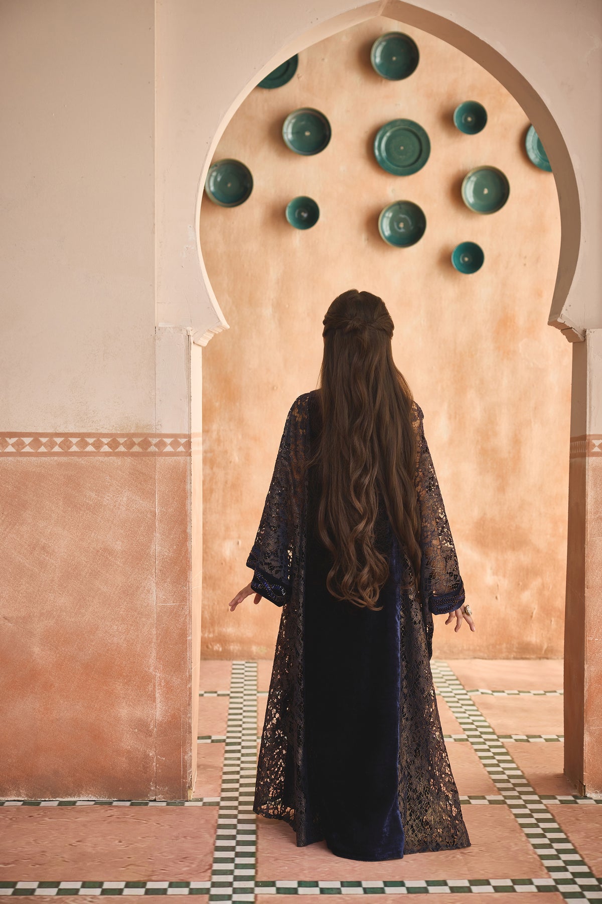 Eshal Blue Darra Dress