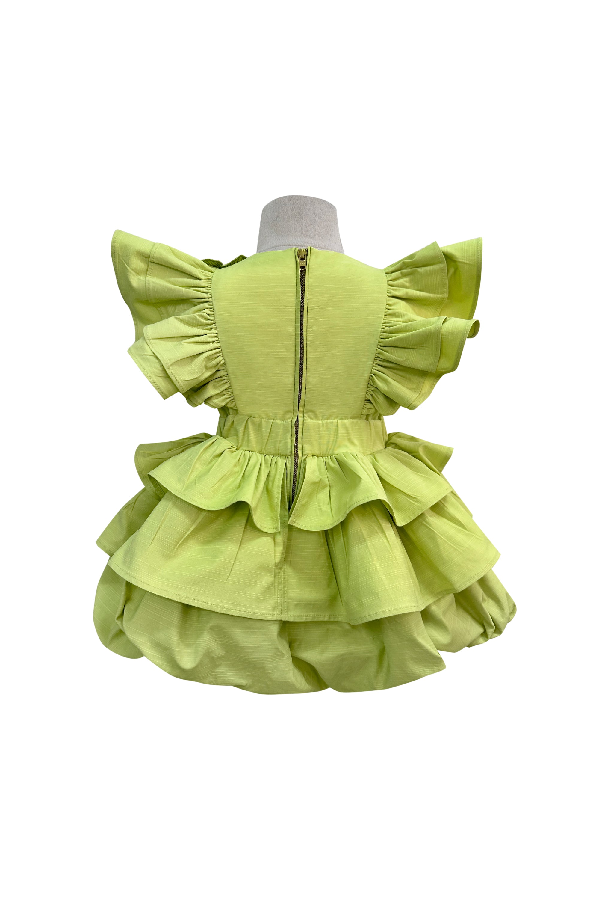 The Melody Dress (Lime Green)