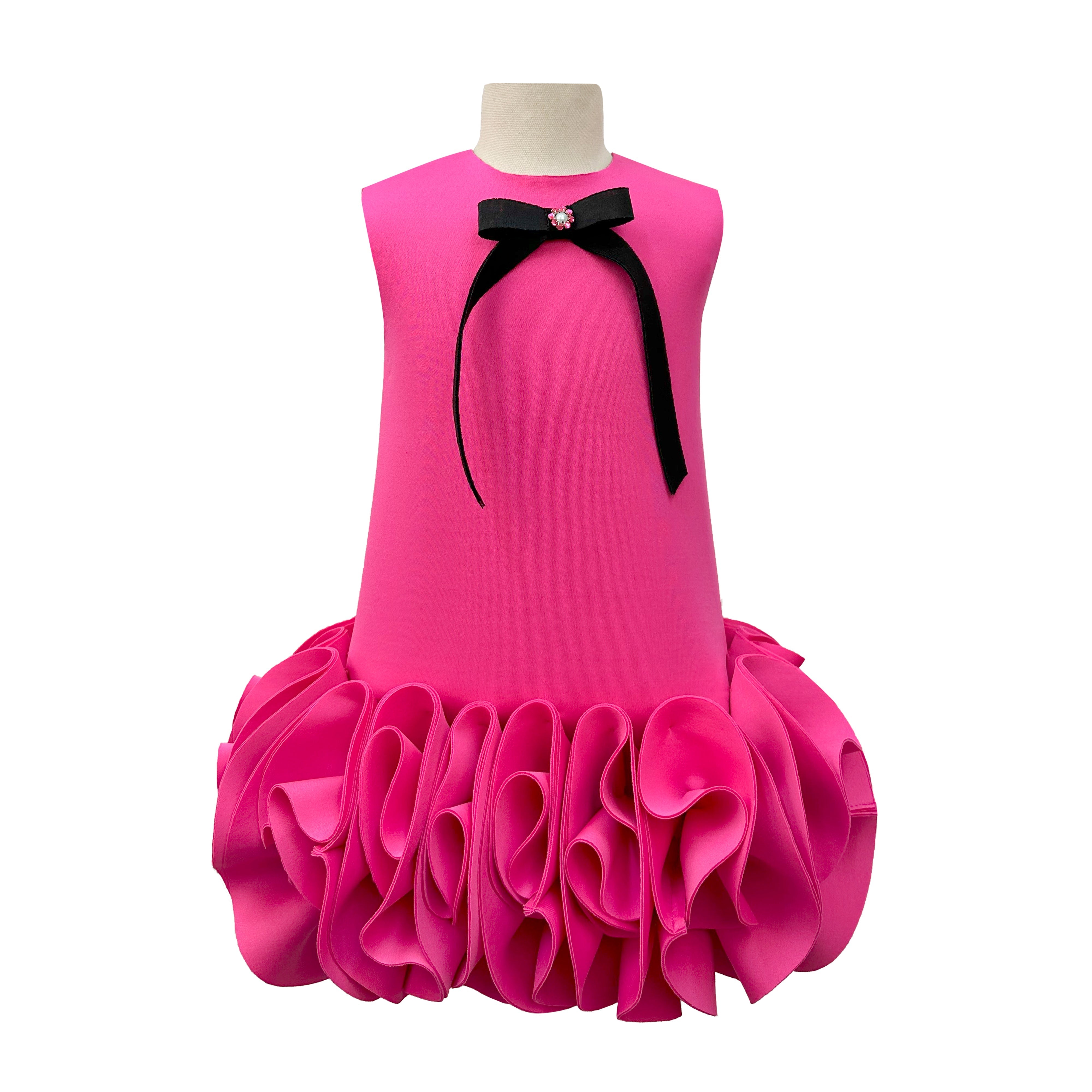 The Nicole Dress (Hot Pink)