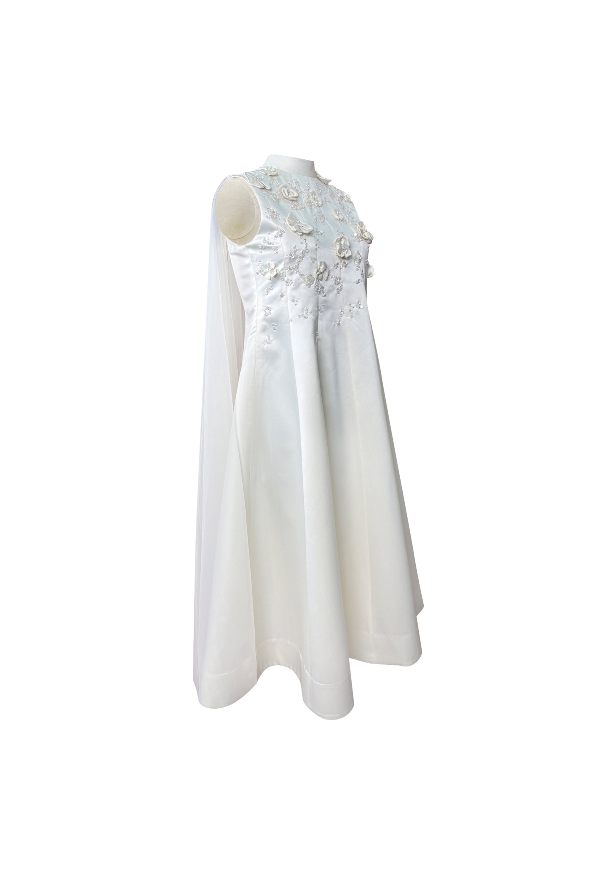 The Elara Gown with Cape