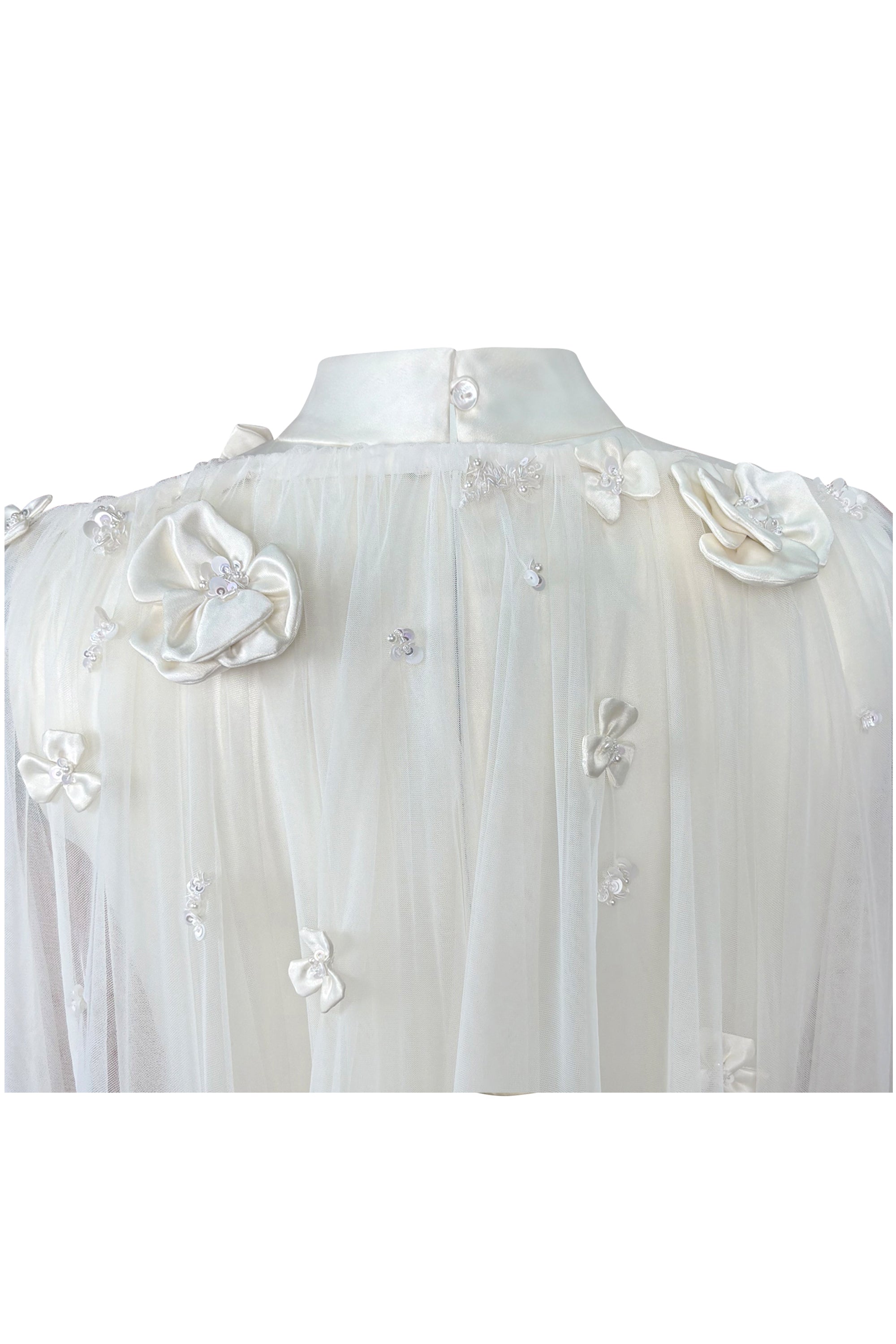 The Elara Gown with Cape