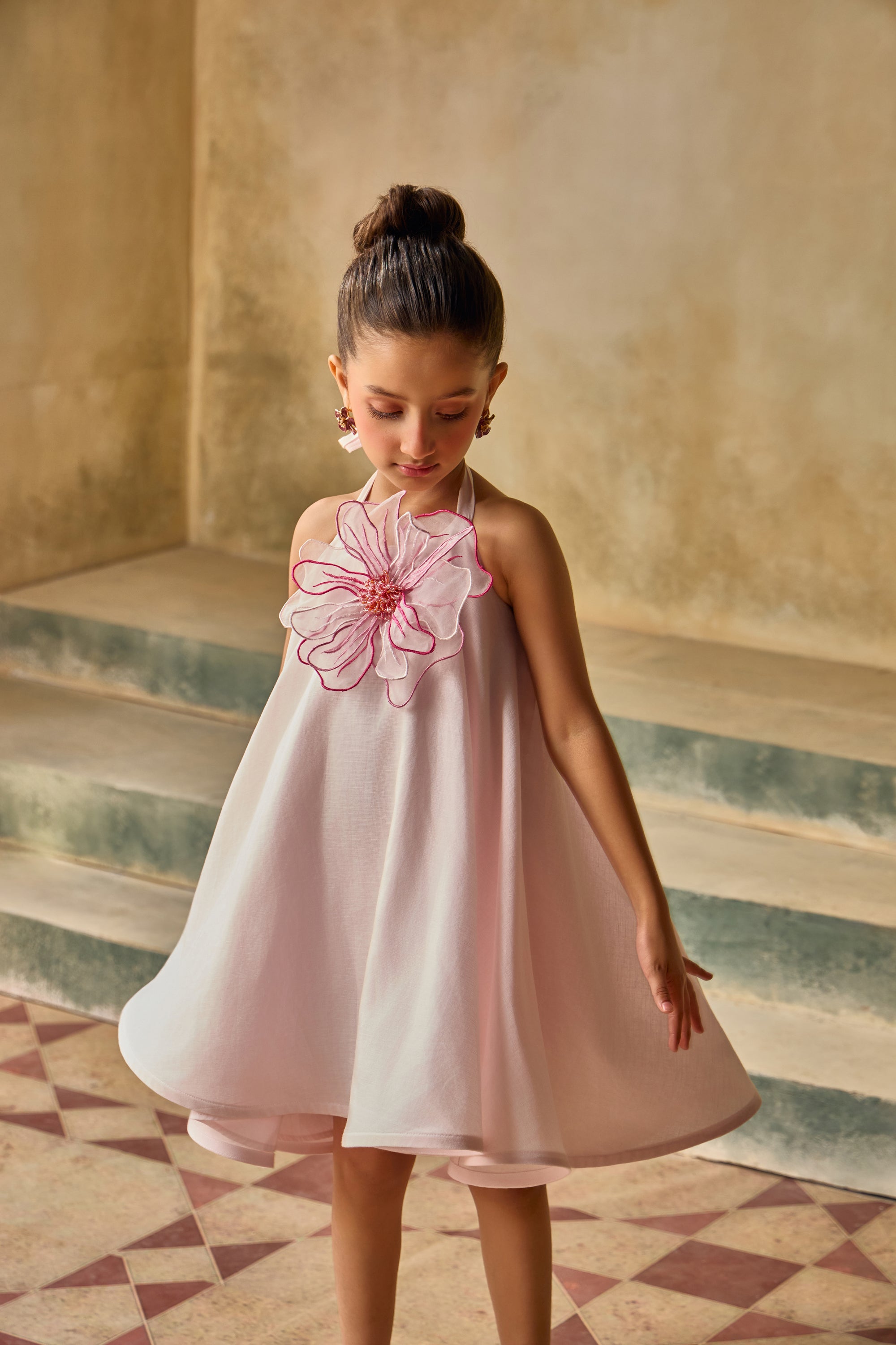 Iris Flower Dress