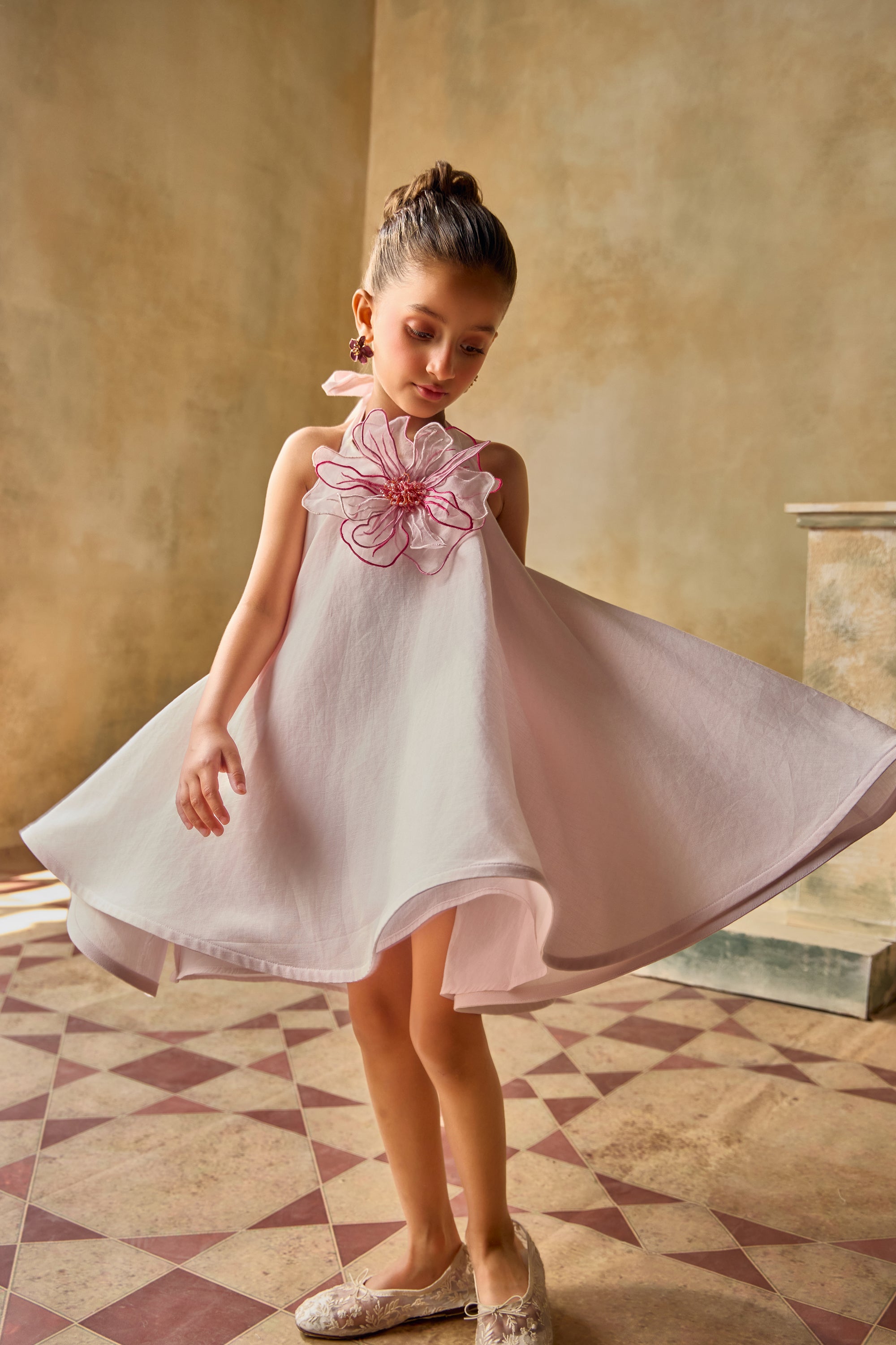 Iris Flower Dress
