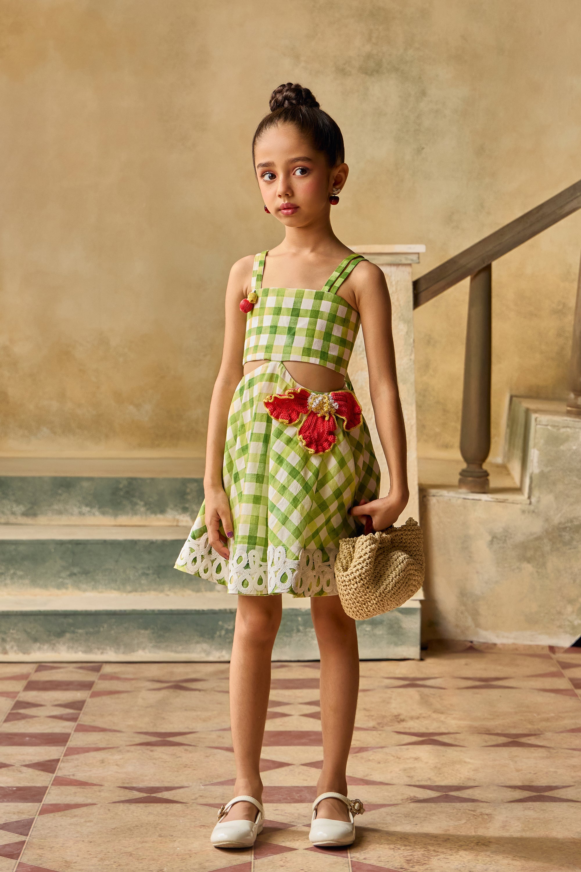 Iva Gingham Dress