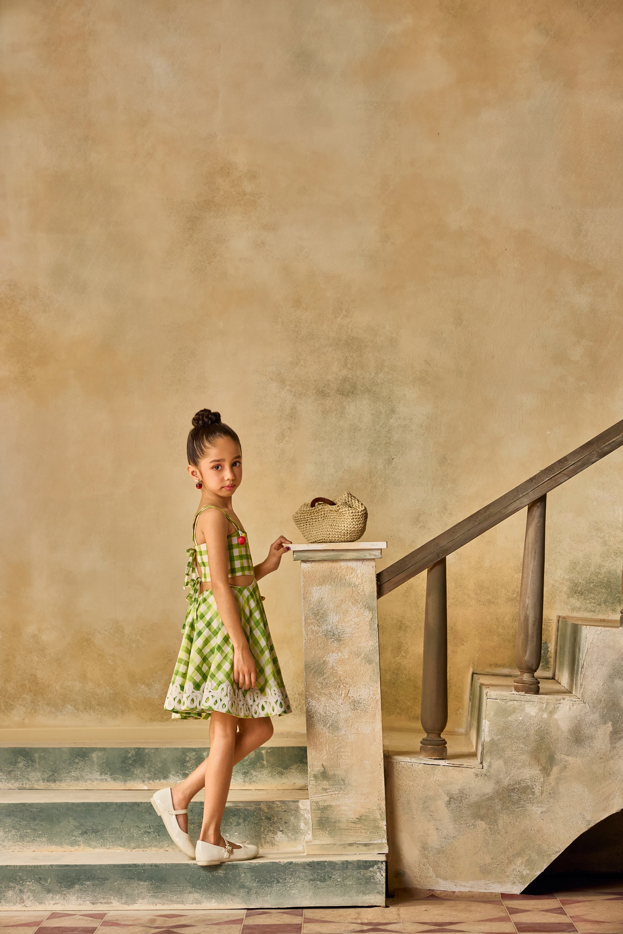 Iva Gingham Dress