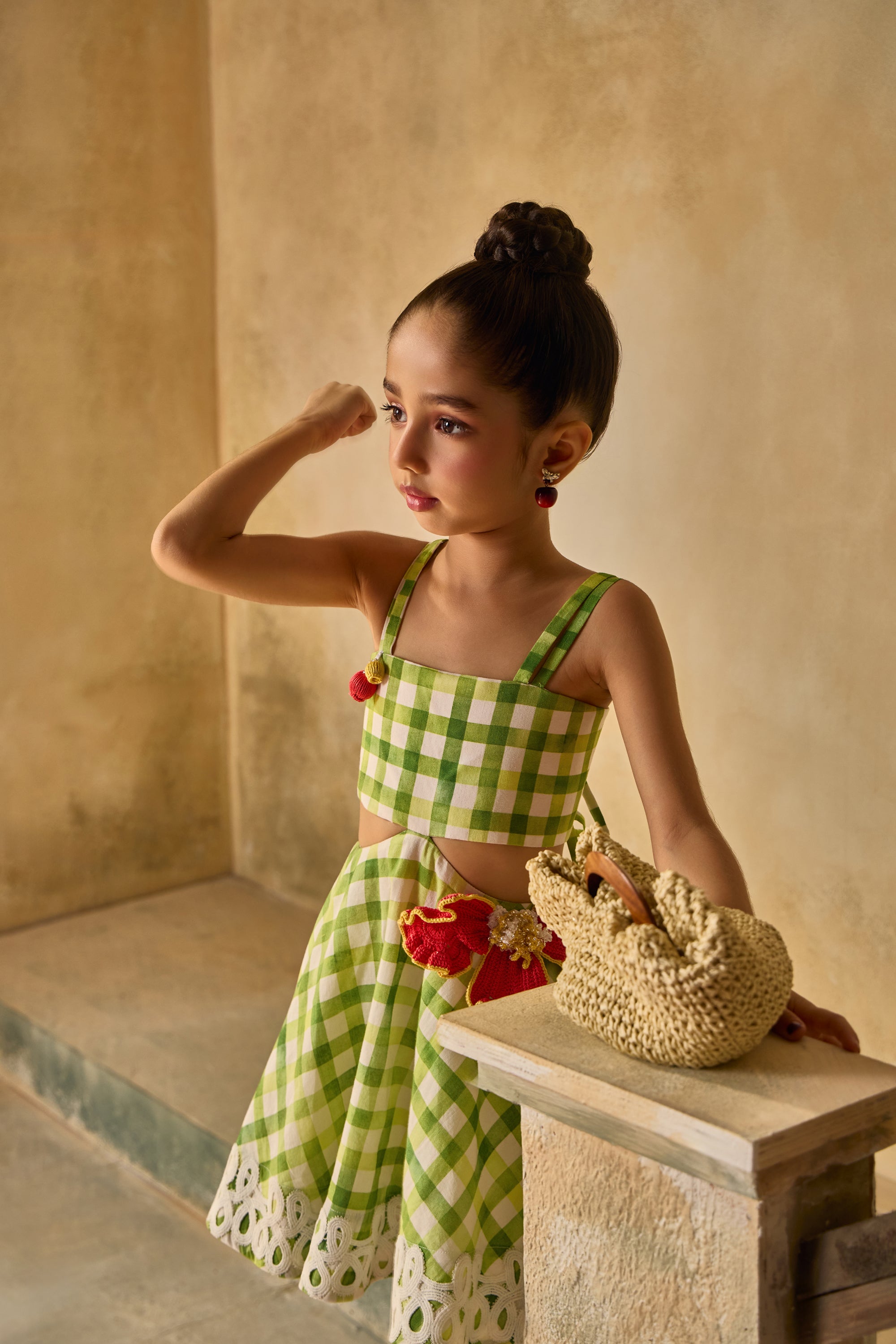 Iva Gingham Dress