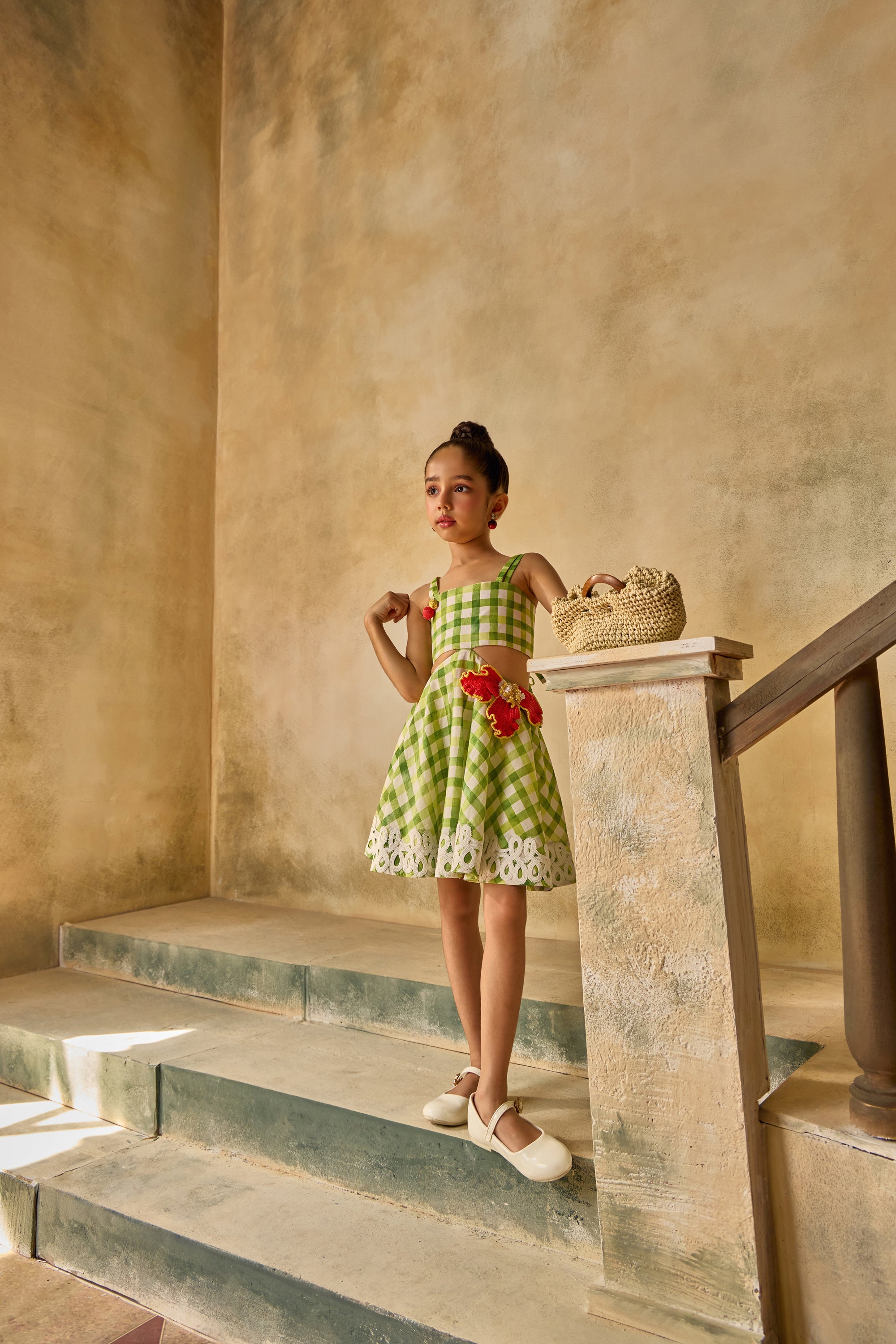 Iva Gingham Dress