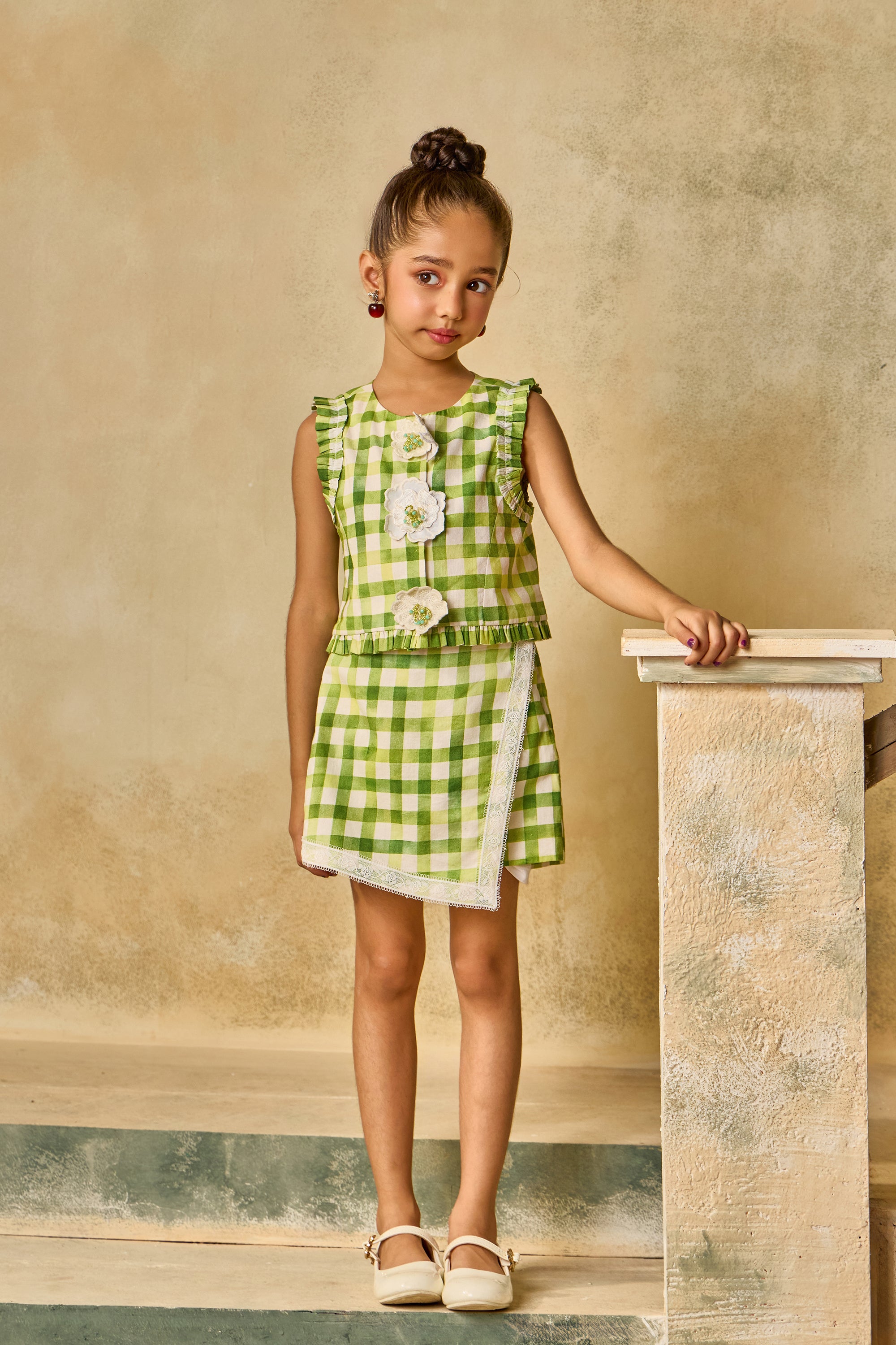 Gingham Garden Co-ord Set (Set of 2)