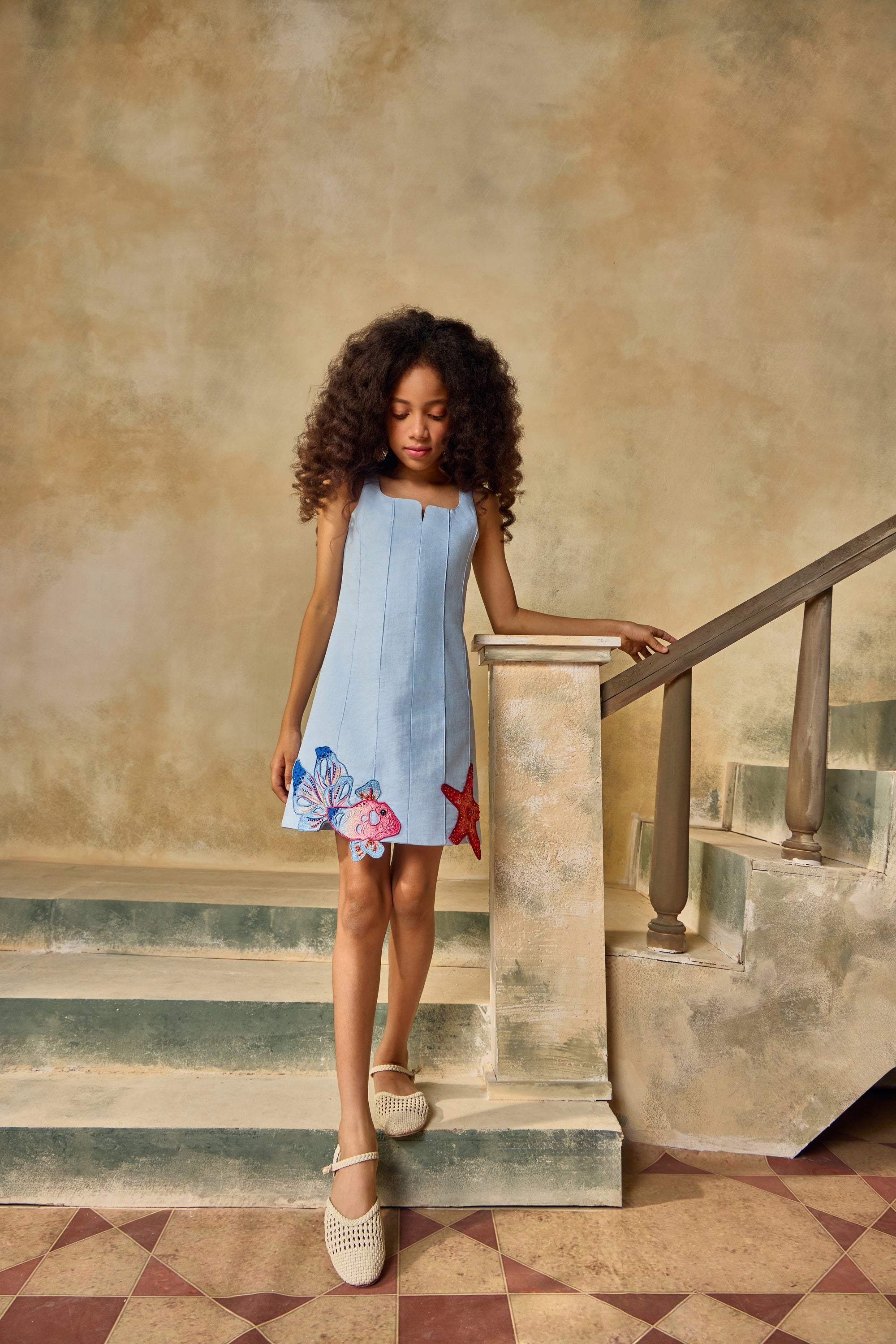 Delora Blue Dress