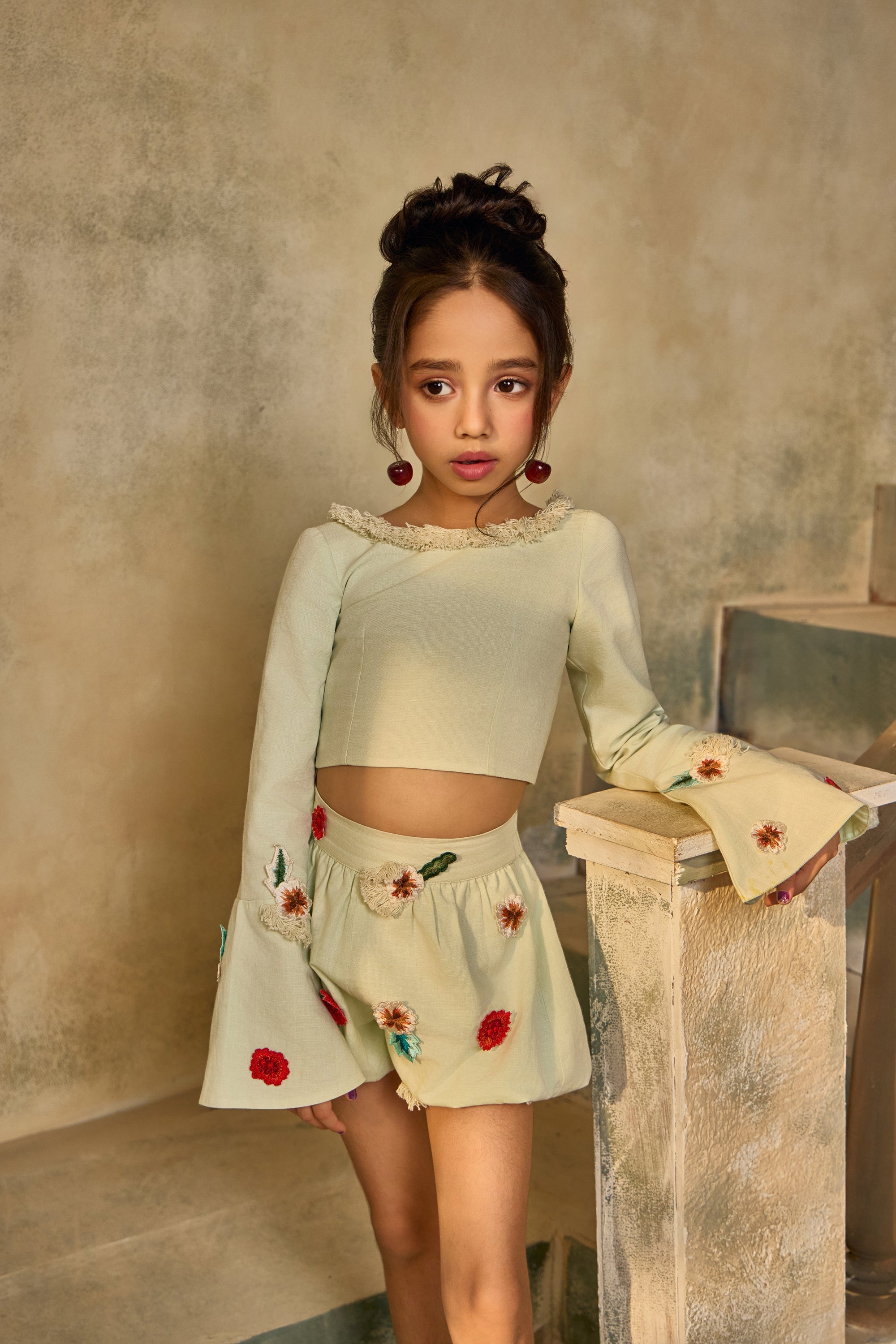 Tessa Green Co-ord Set (Set of 2)