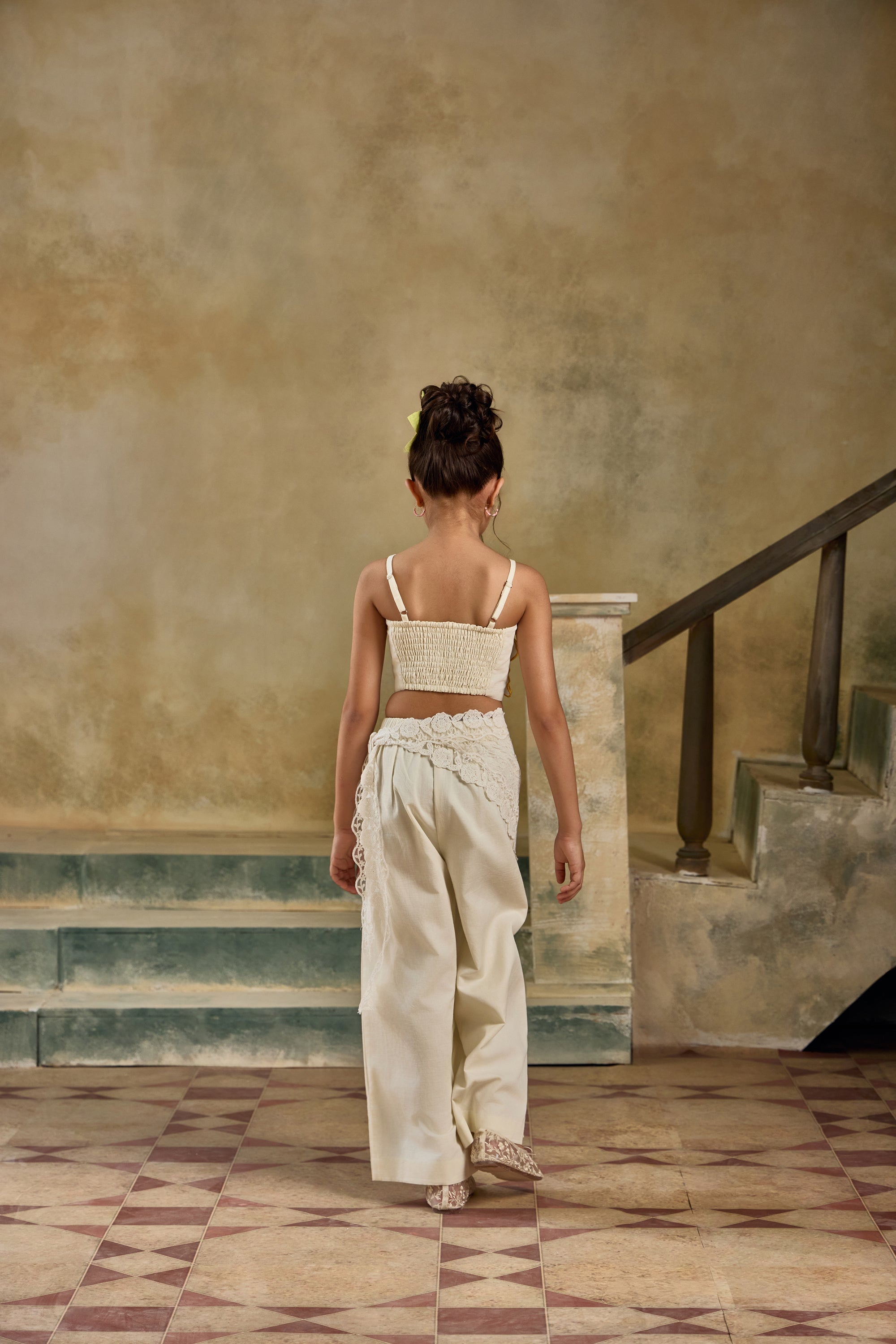 Fleure Co-ord Set with Bandana (Set of 3)