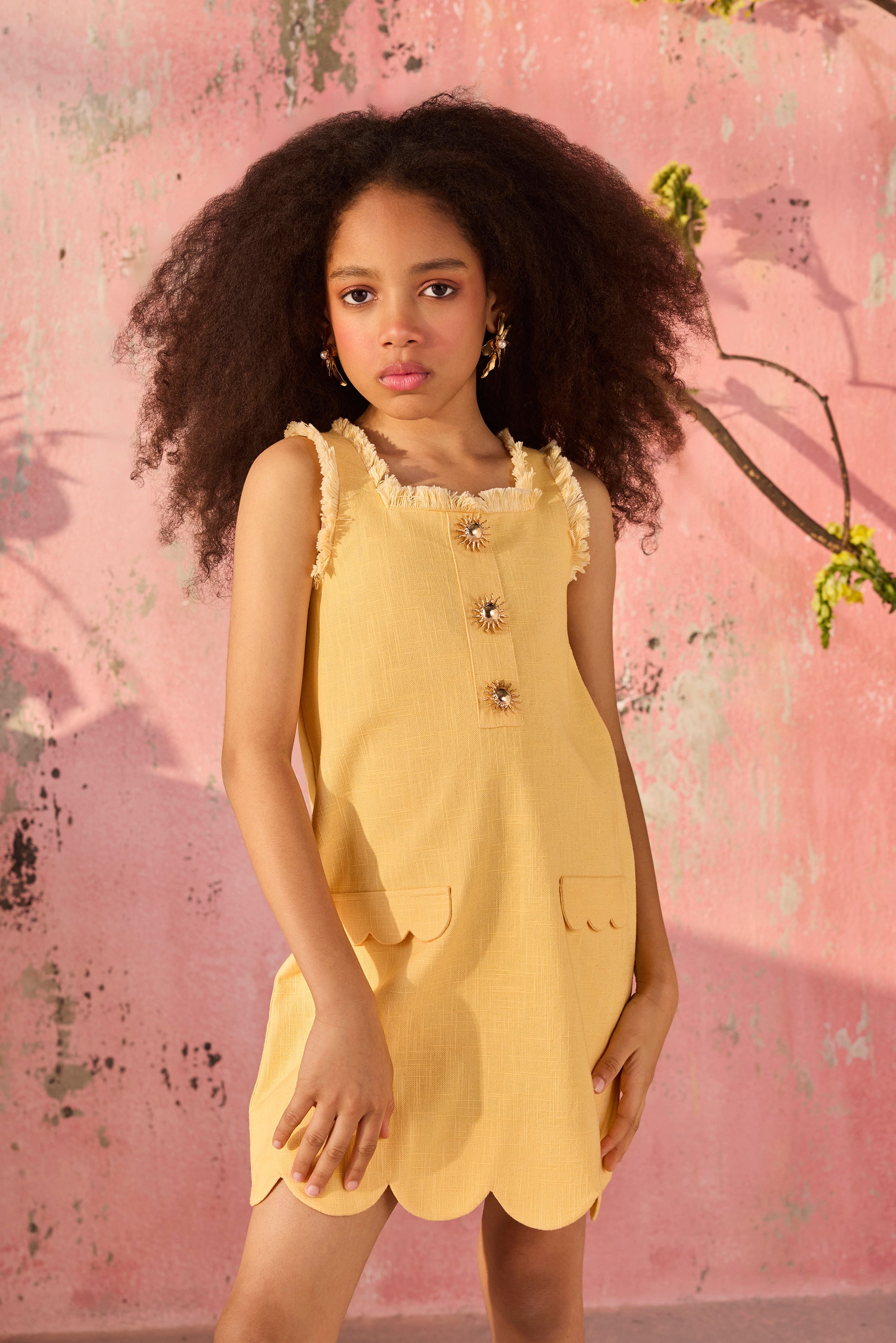 Jade Scallop Dress