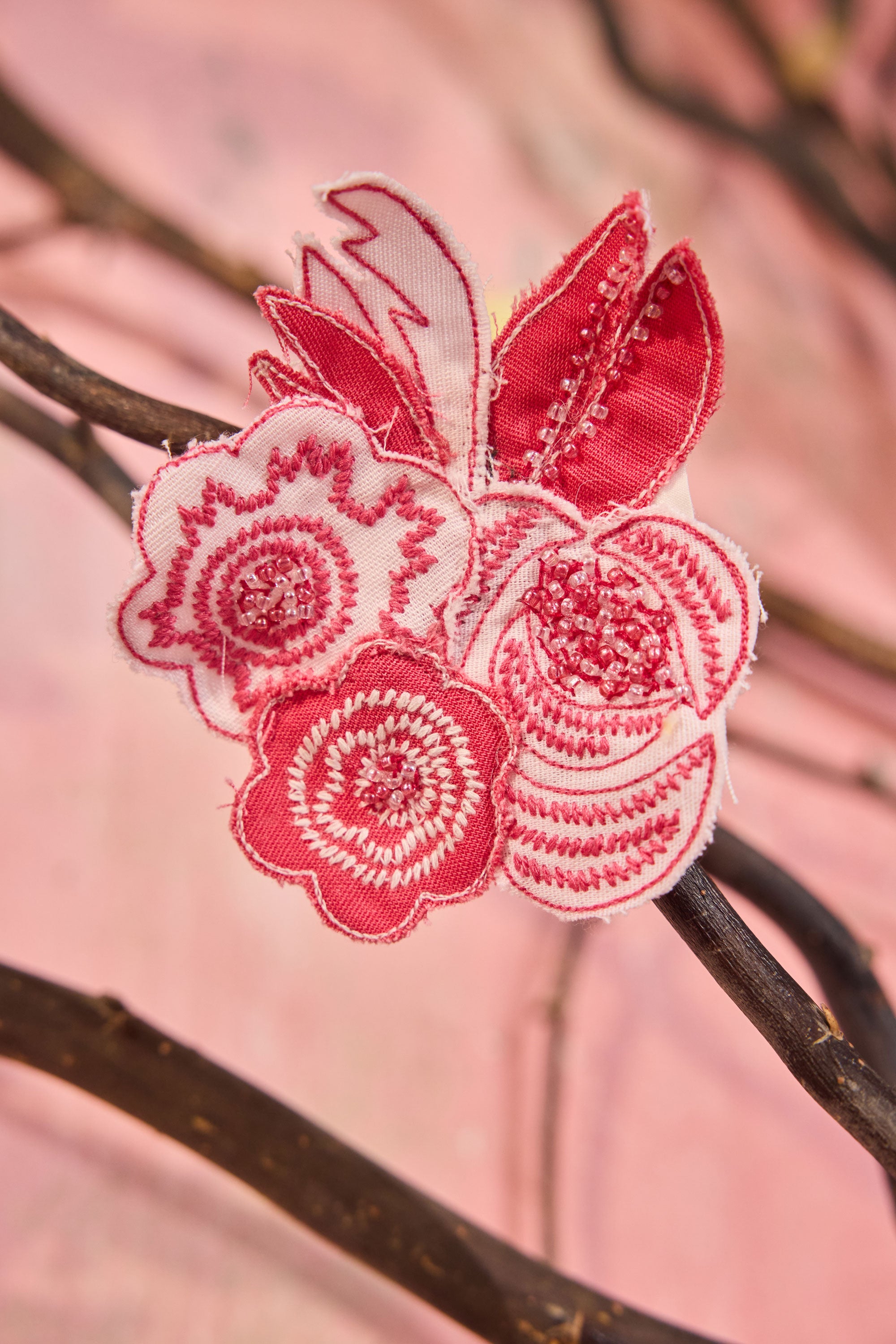 Étoile Rose Clip