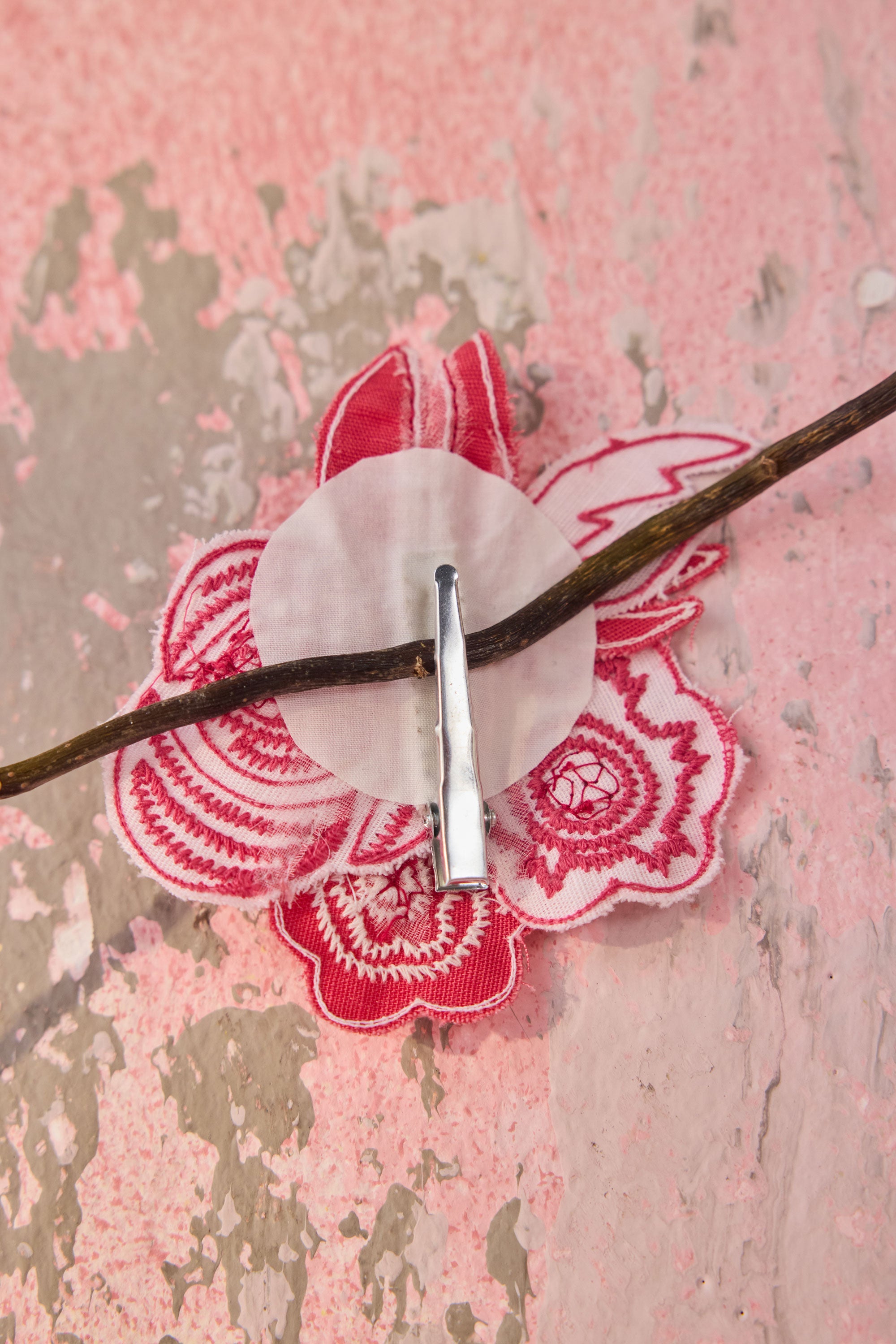 Étoile Rose Clip