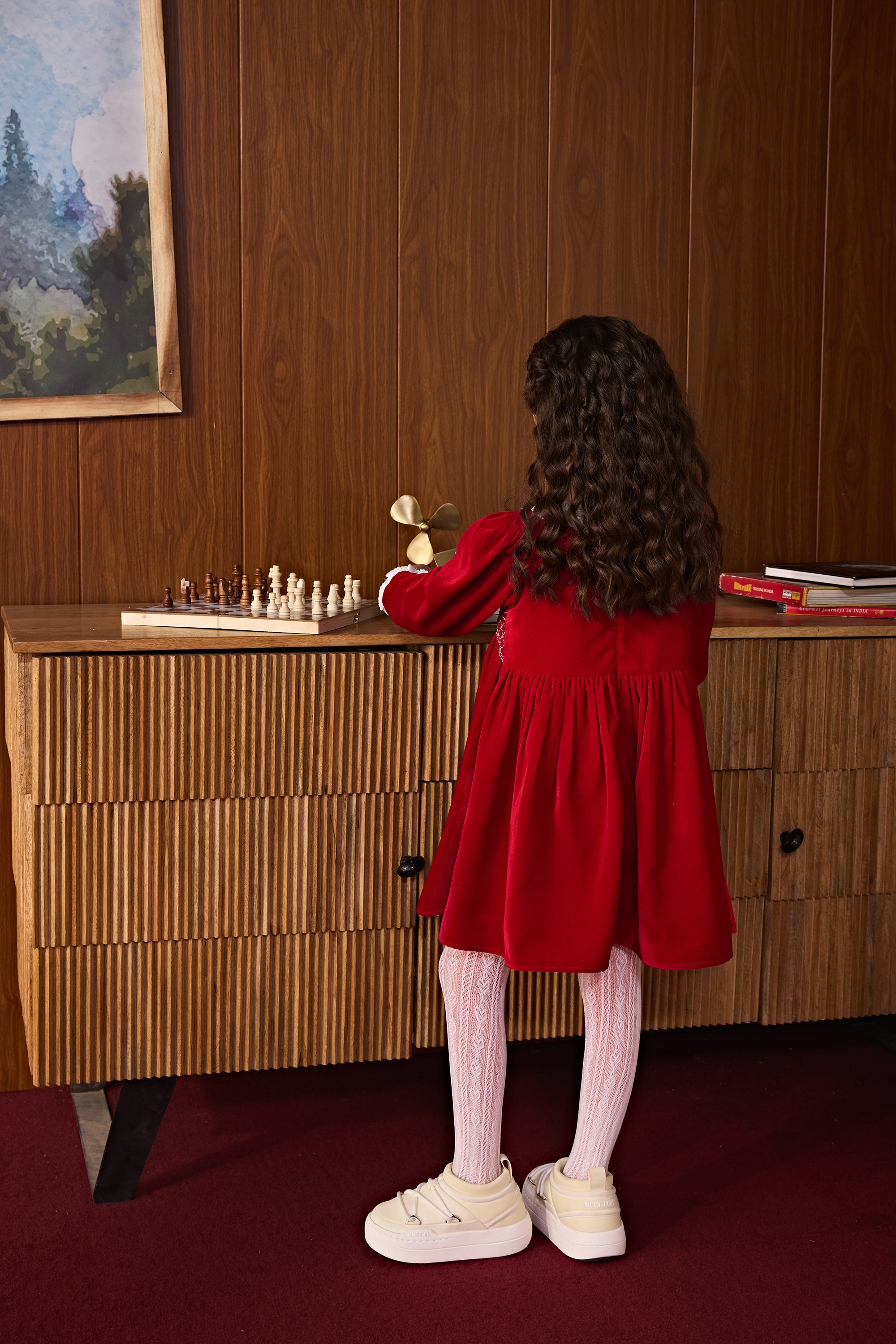 Stacey Red Dress