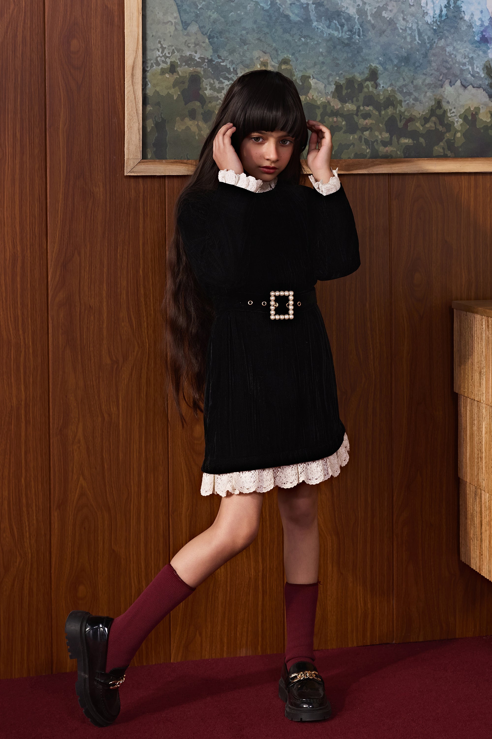 Riva Velvet Dress