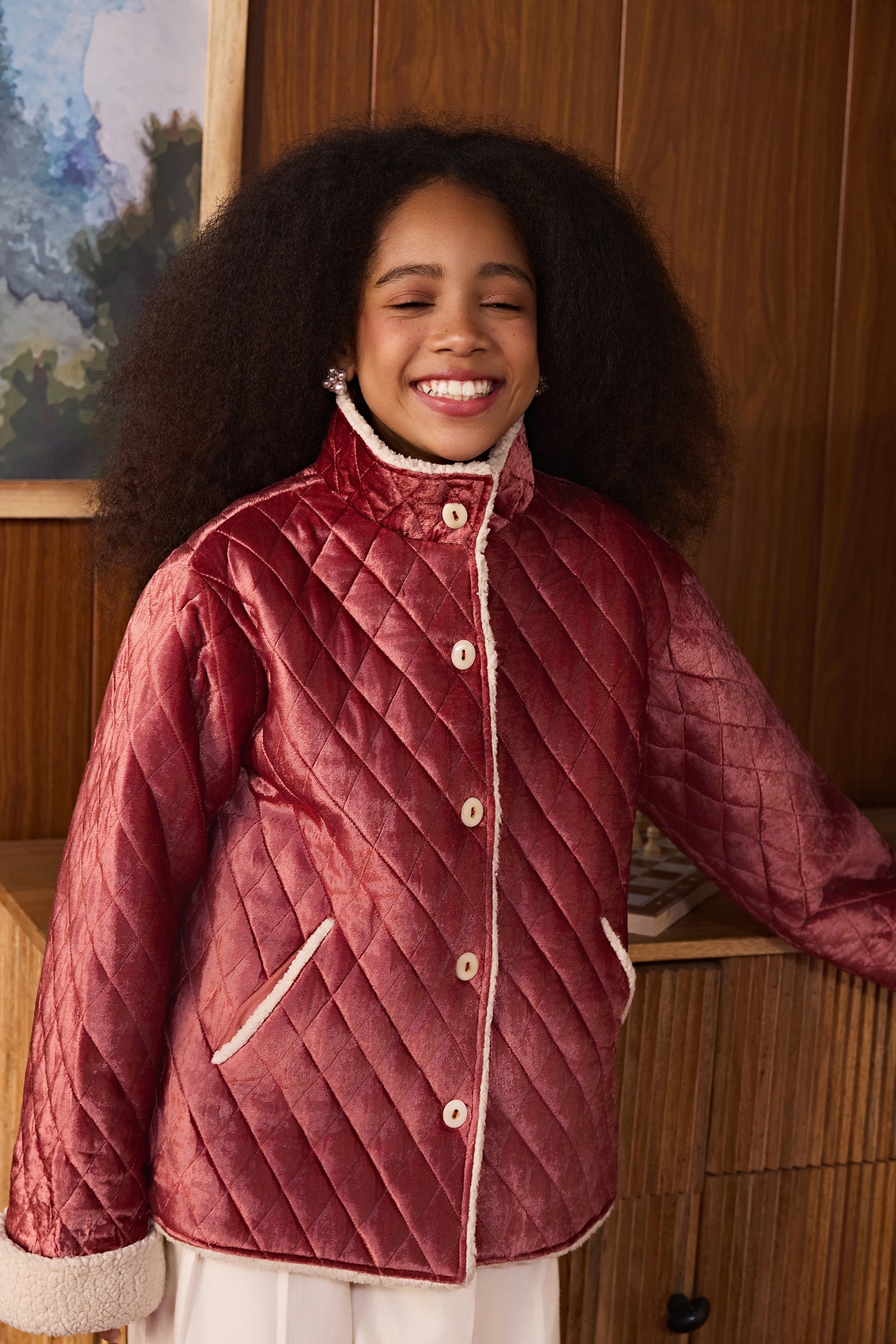Rosewood Quilted Jacket