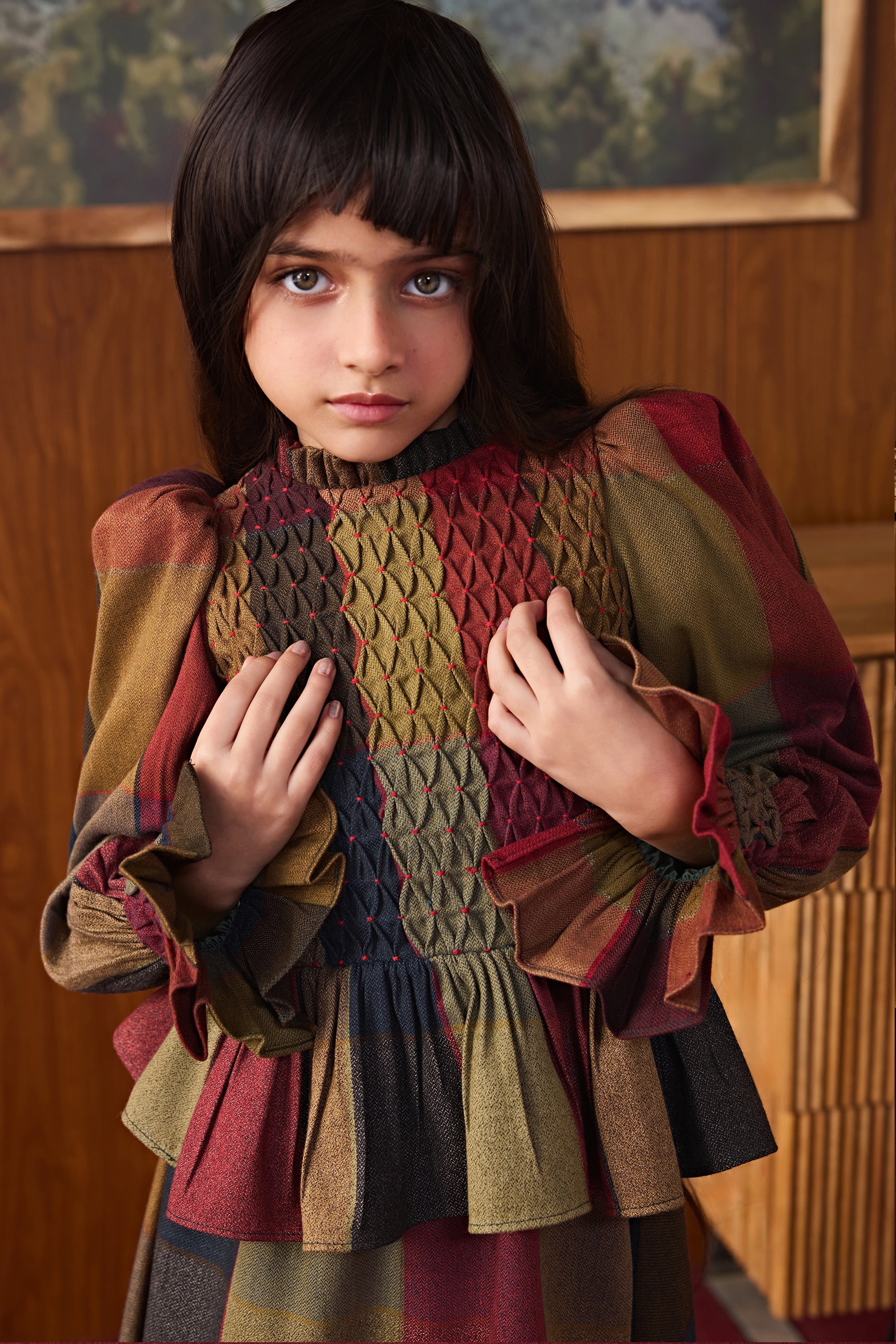 Tartan Skirt & Top (Set of 2)