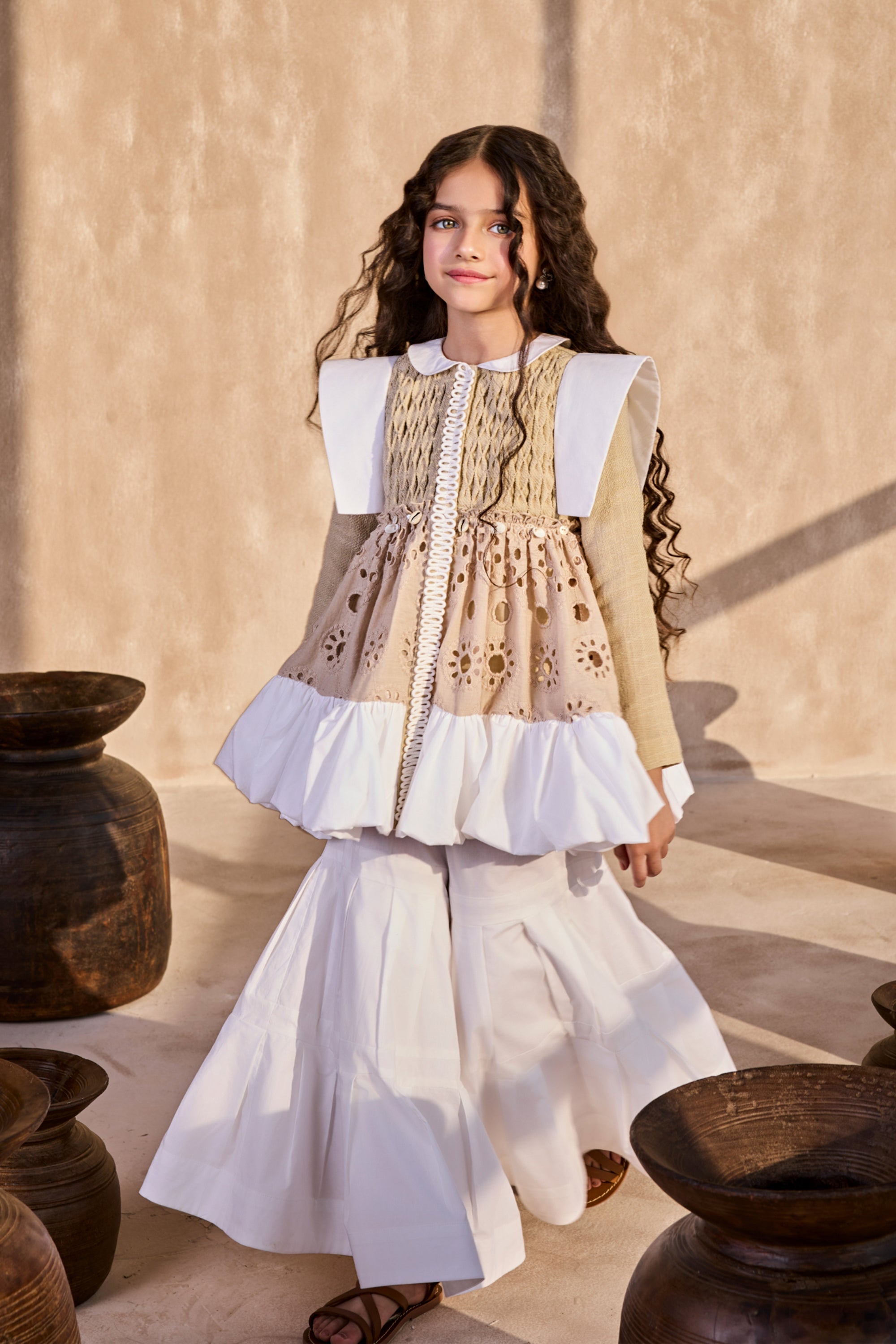 The Lucia Fullsleeves with Sharara Set