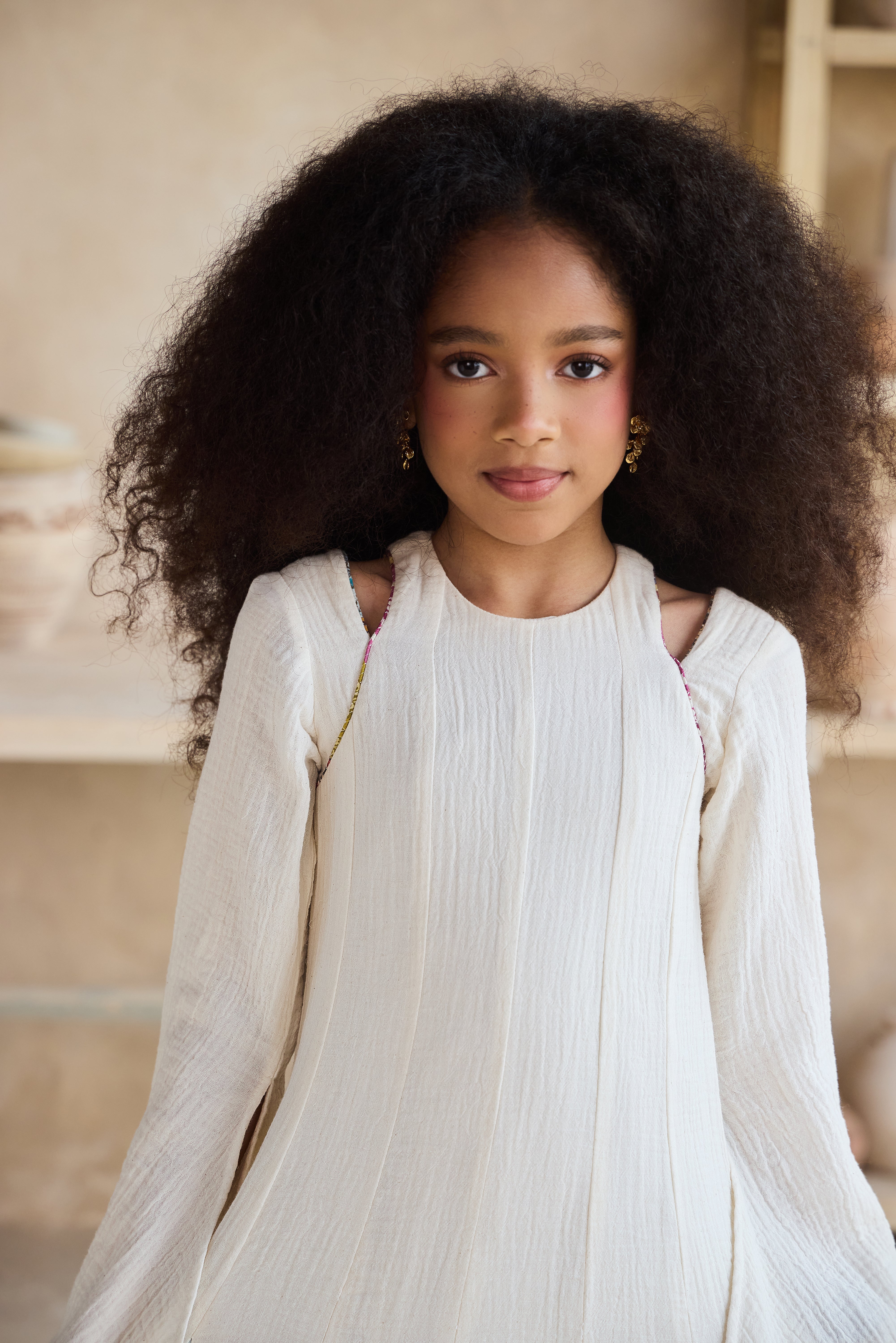 Leora Gauze Dress