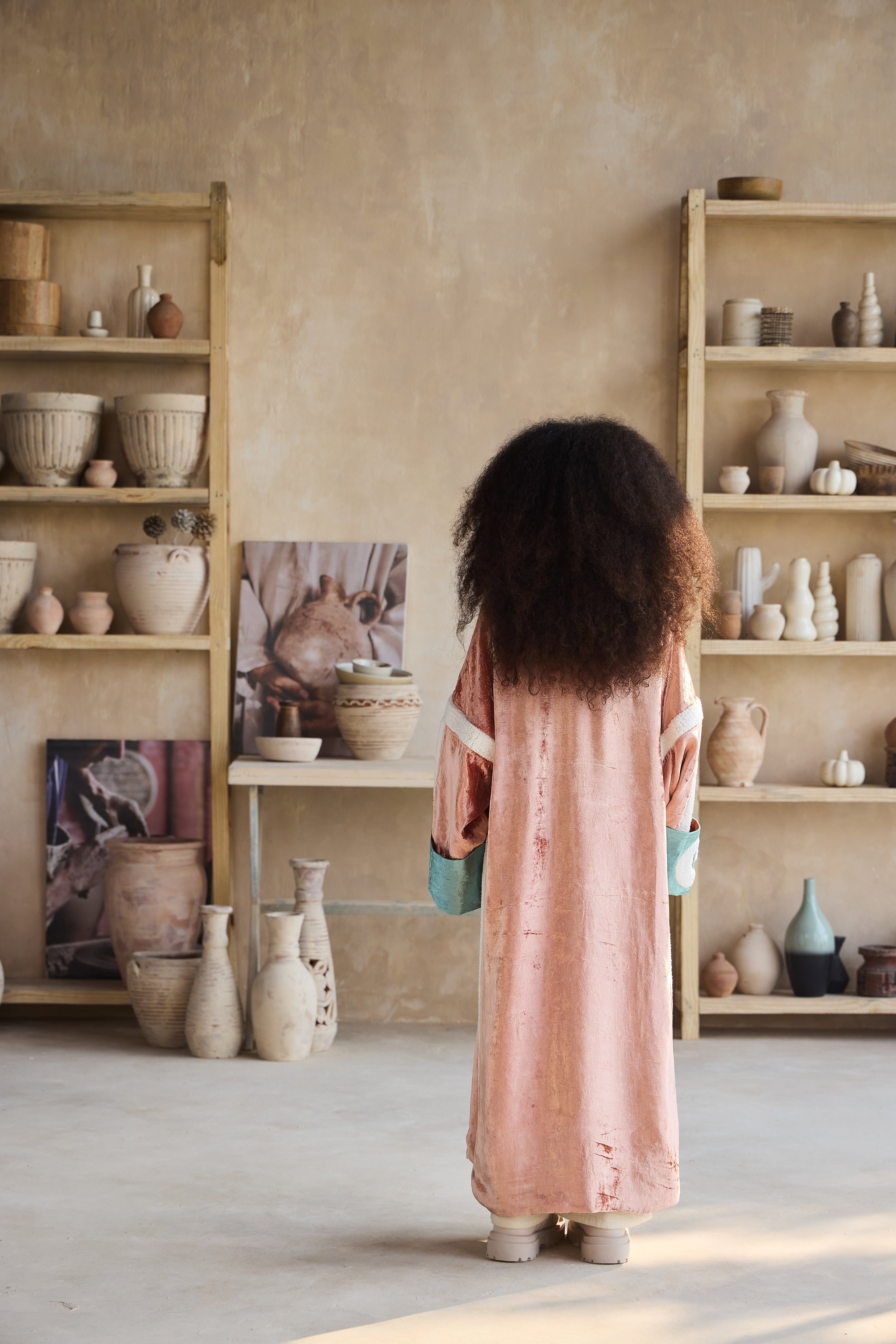 Dinara Velvet Cape with Arwa Jumpsuit (Set of 2)