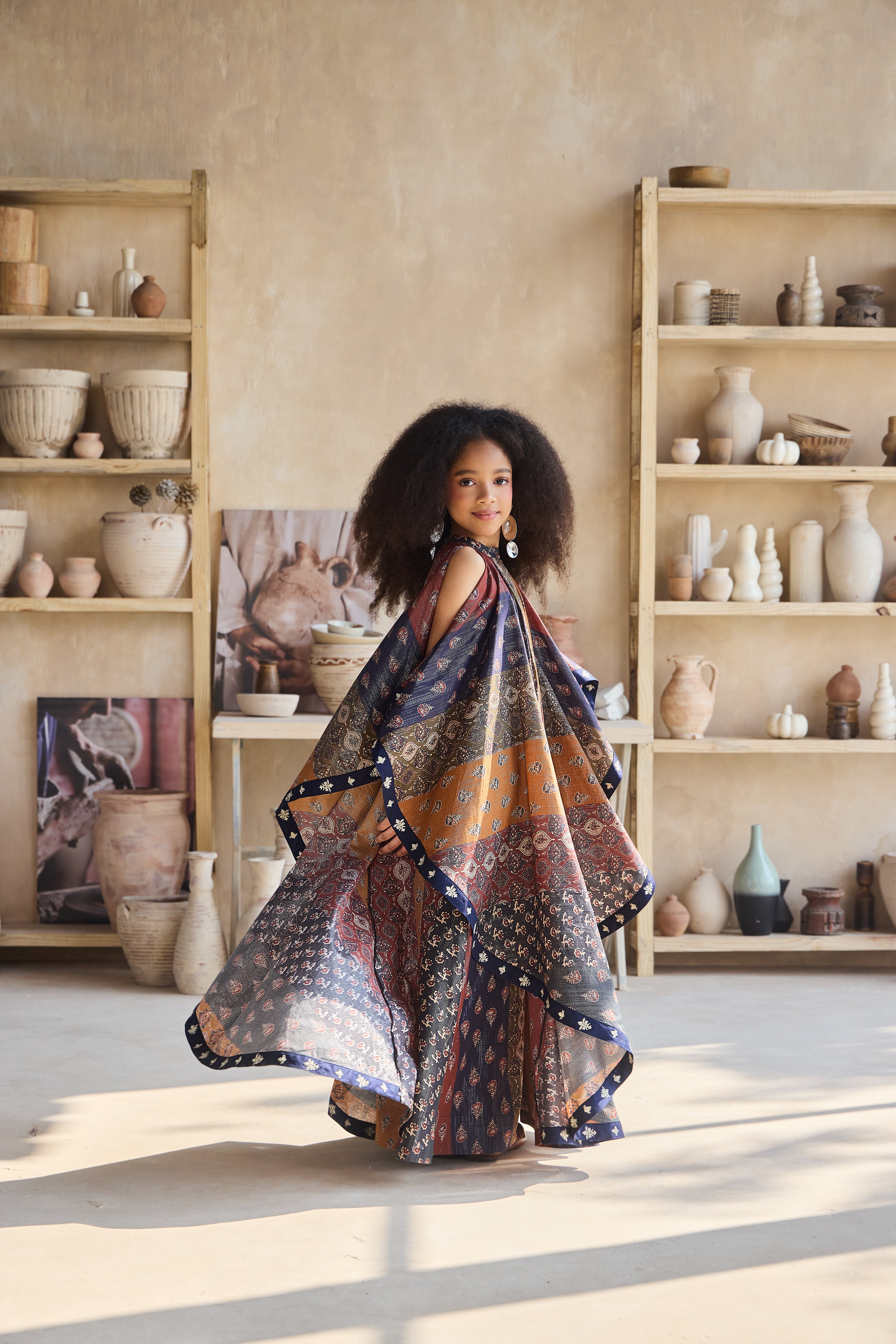 Renisa Printed Dress