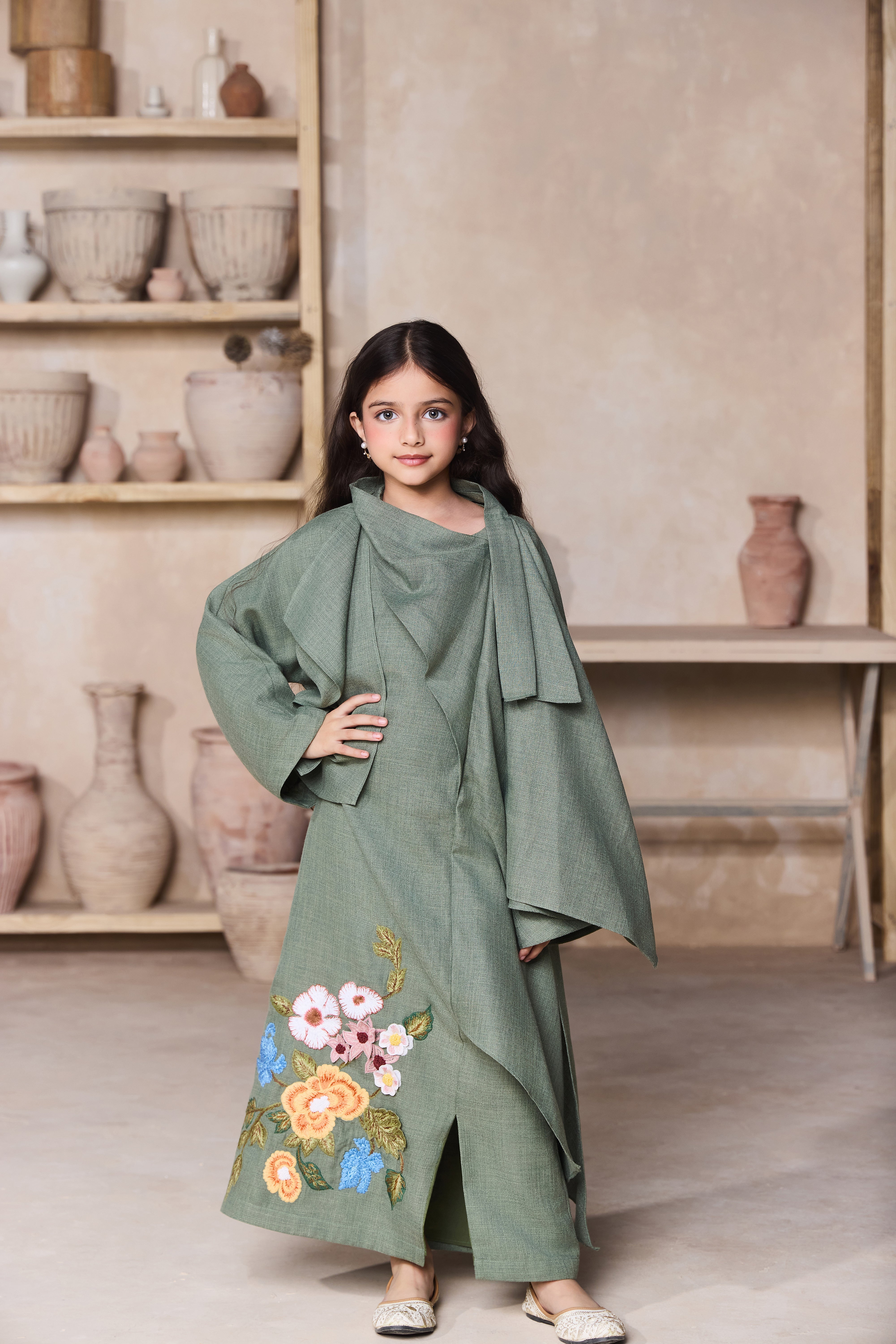 Melosa Embroidered Dress