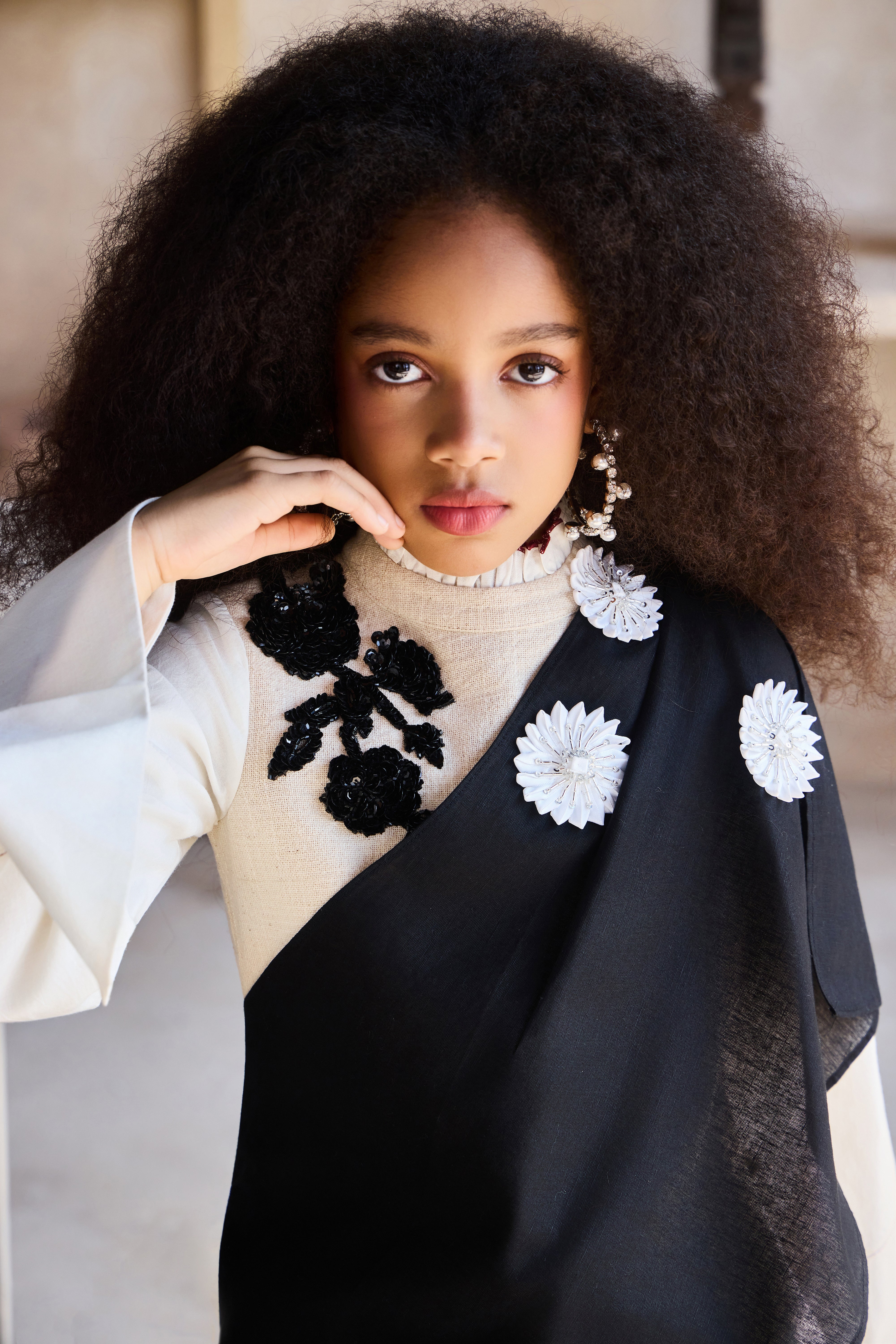 Serafina Drape Saree with Blouse (Set of 2)