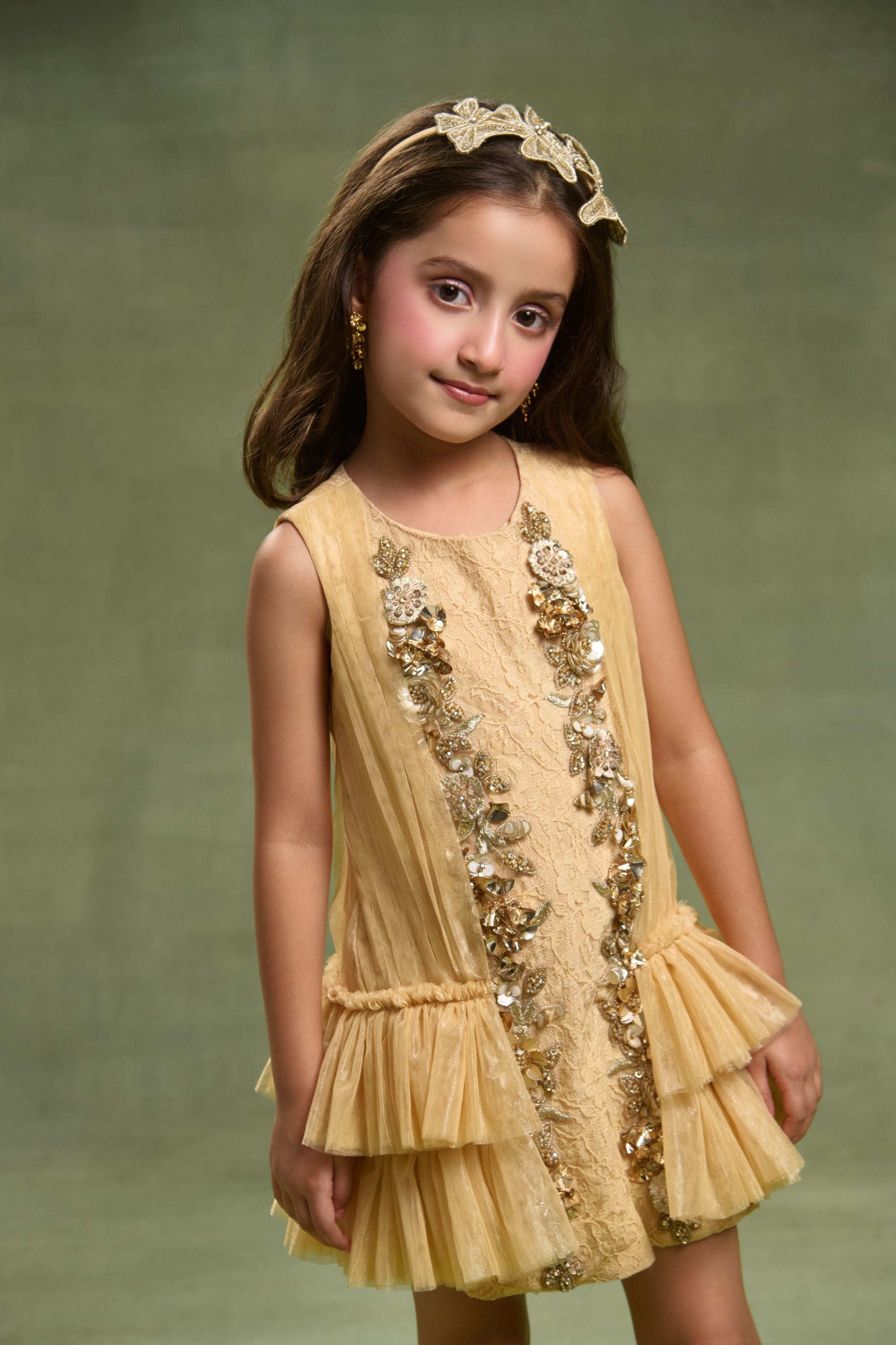 Golden Butterfly Hairband