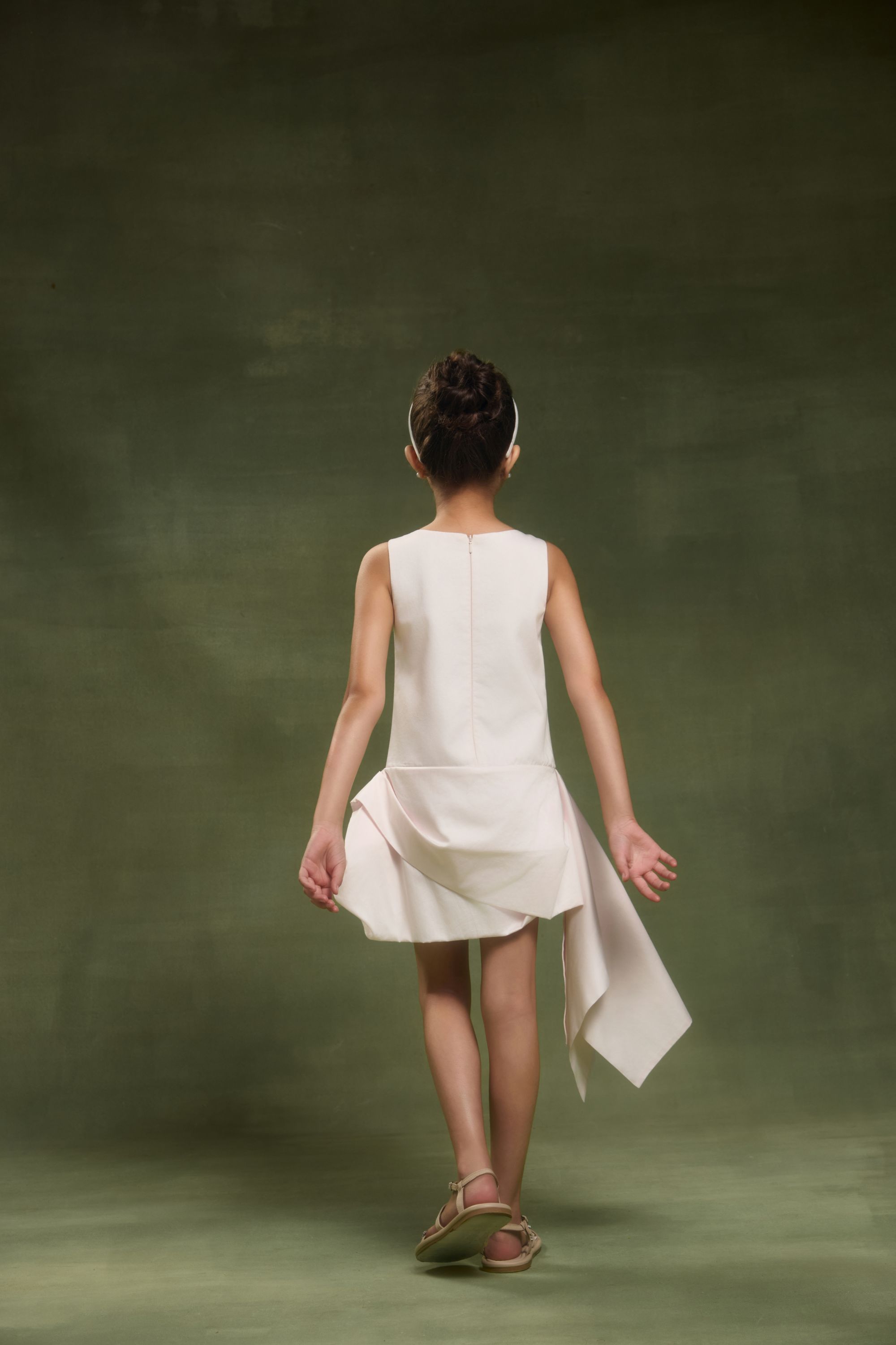 The Crystalle Drape Dress