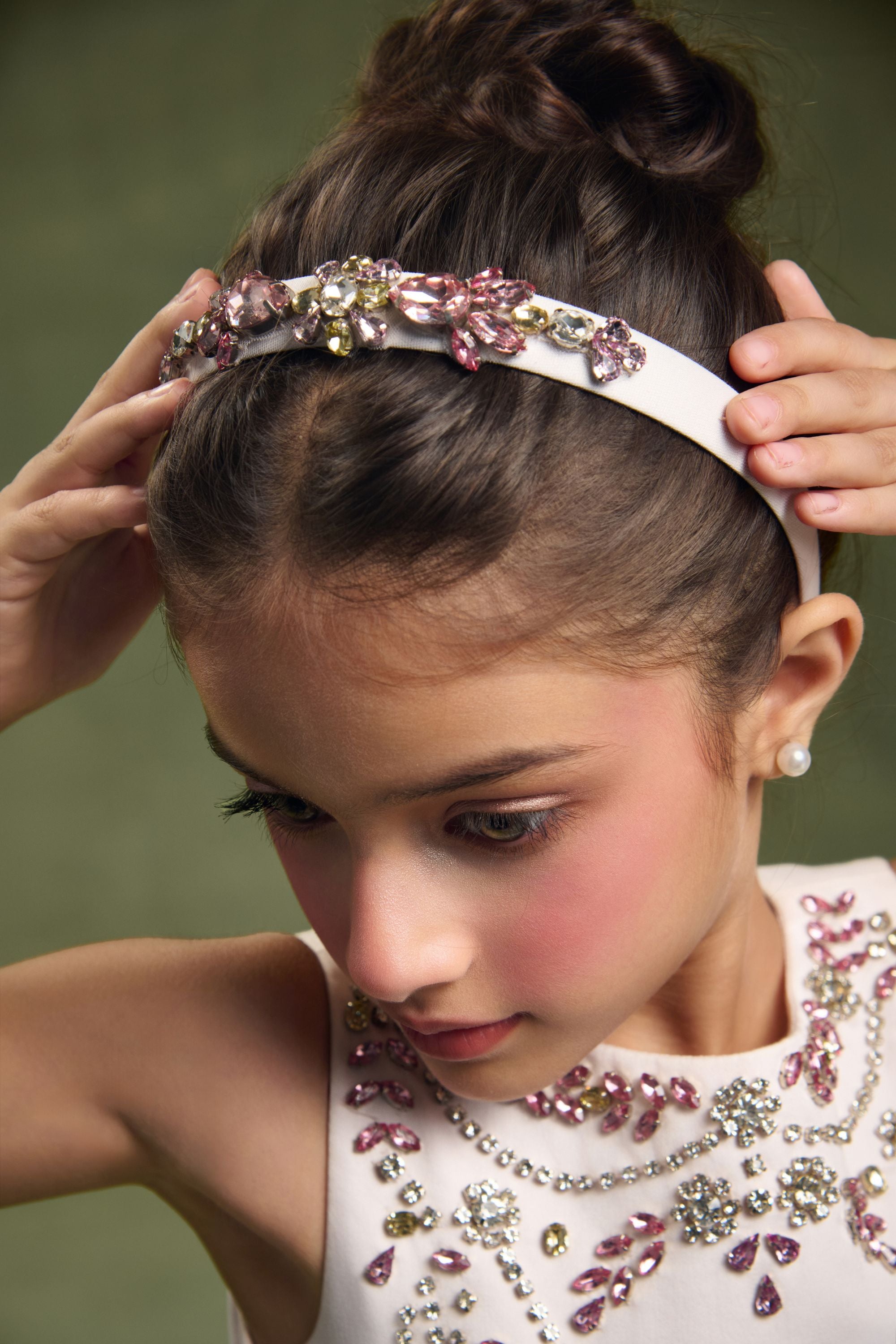 Pink Crystalle Hairband