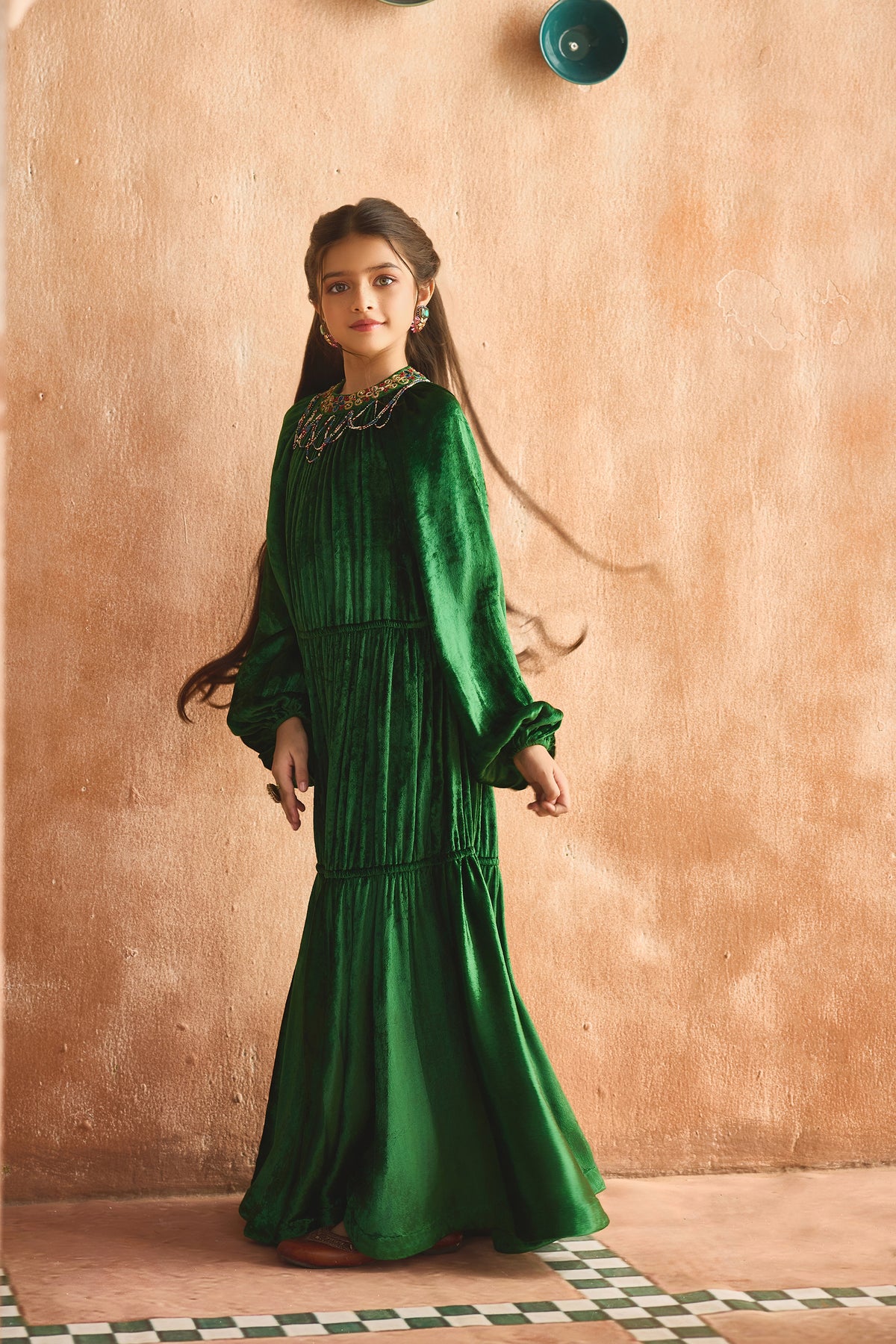 Maelin Velvet Dress