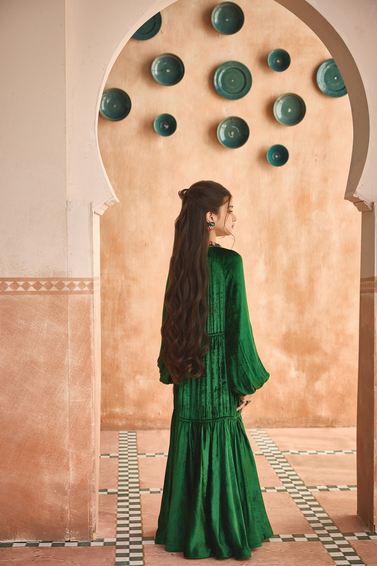 Maelin Velvet Dress