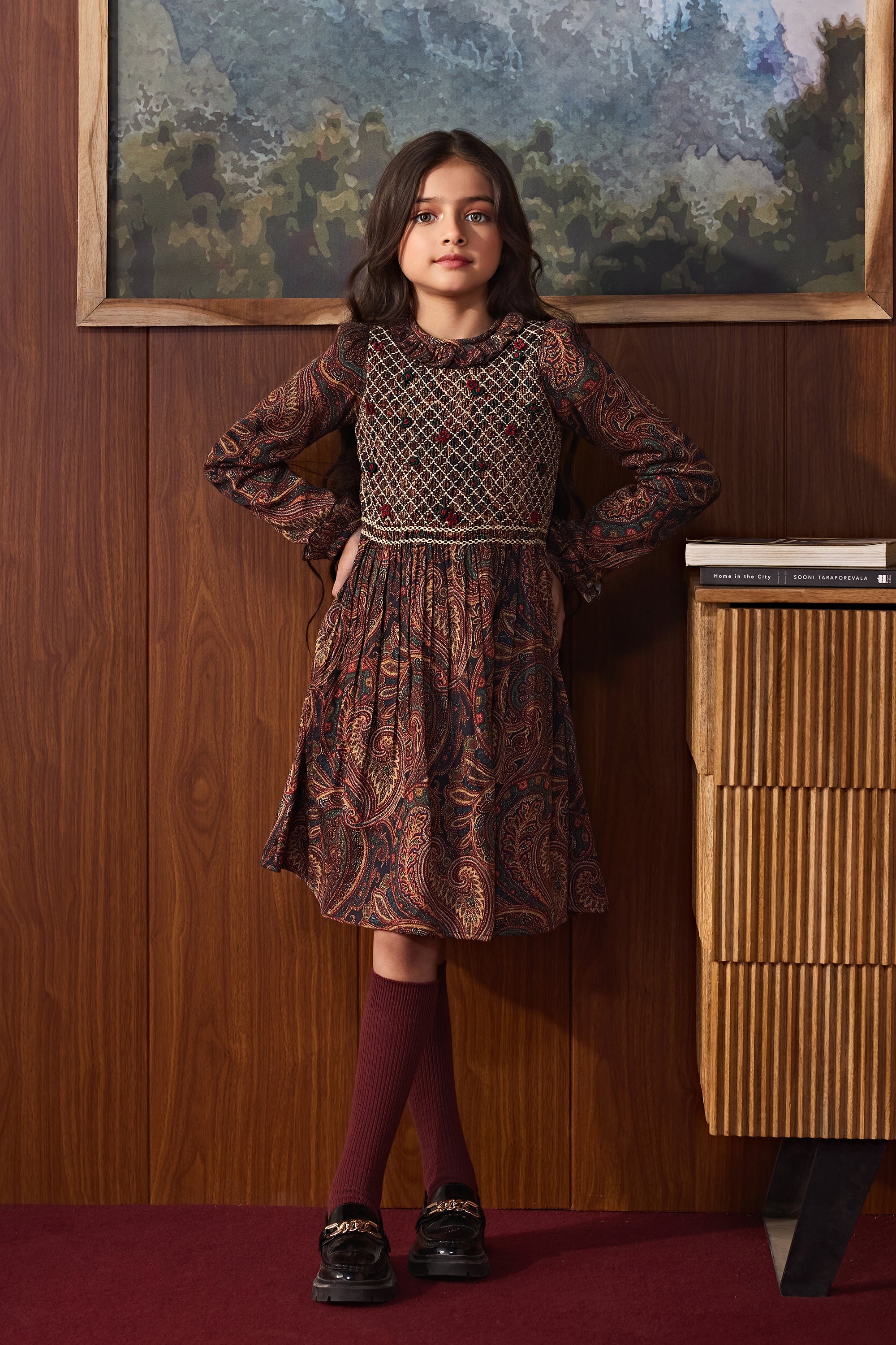 Maureen Printed Dress