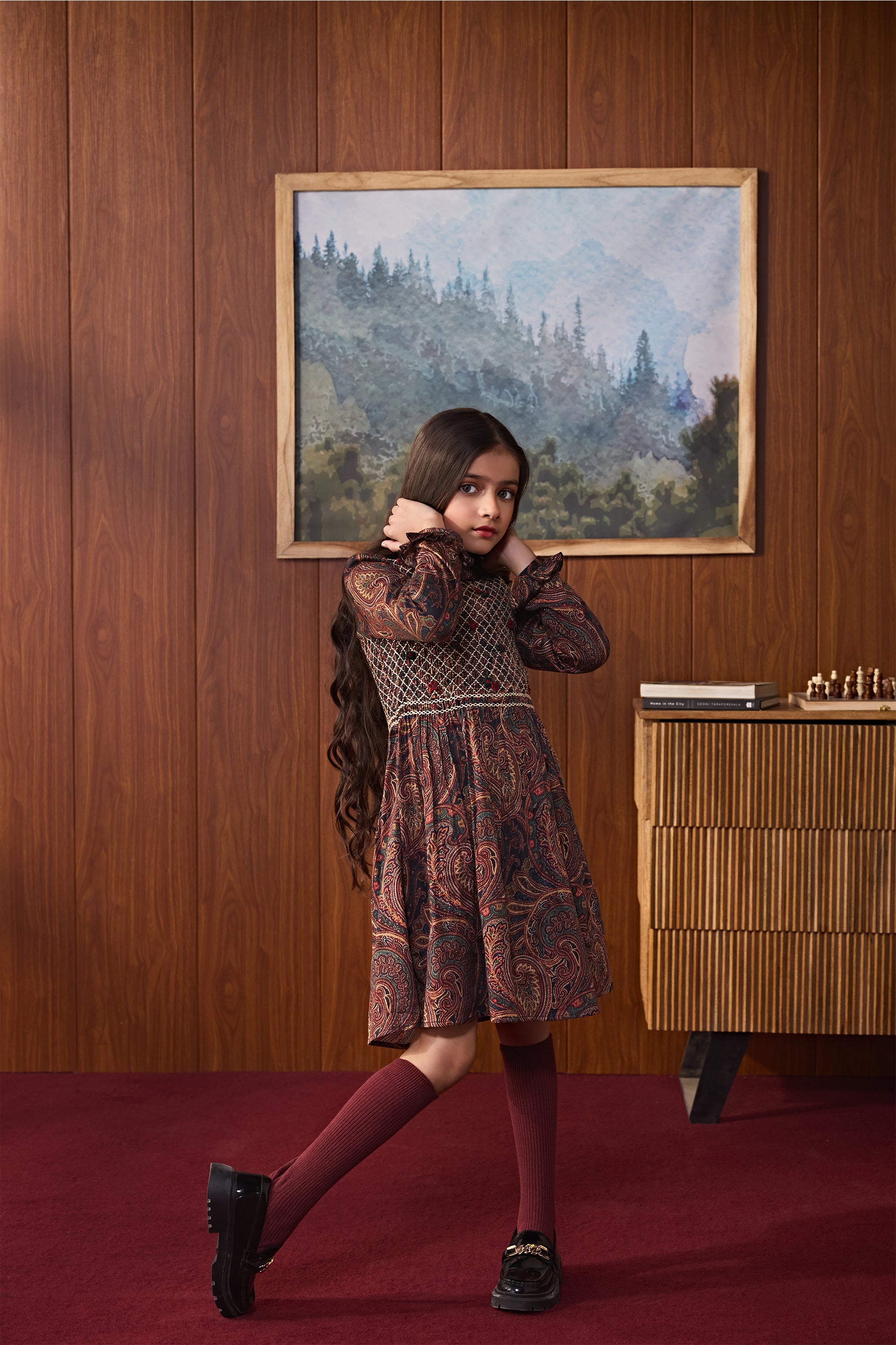 Maureen Printed Dress