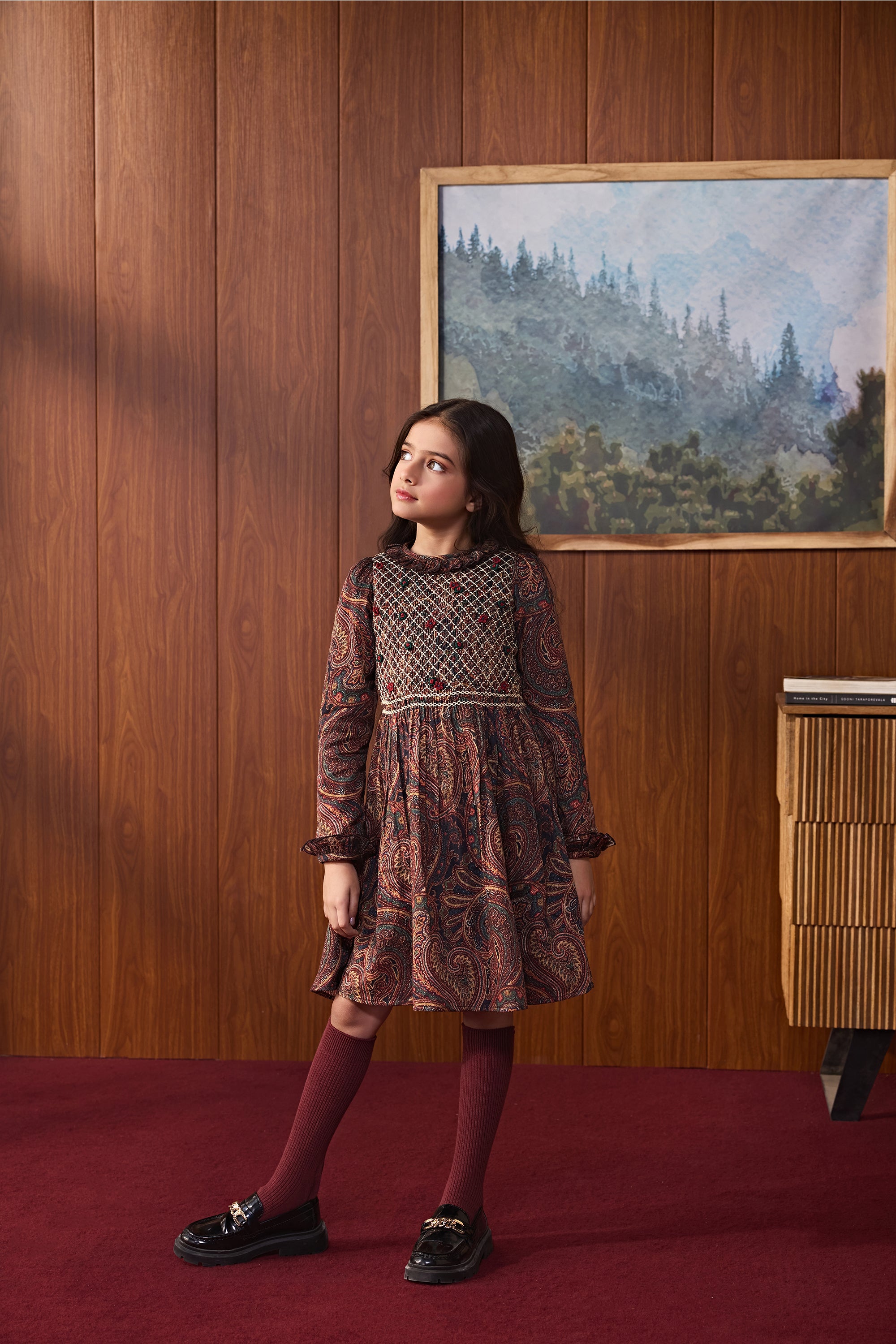 Maureen Printed Dress