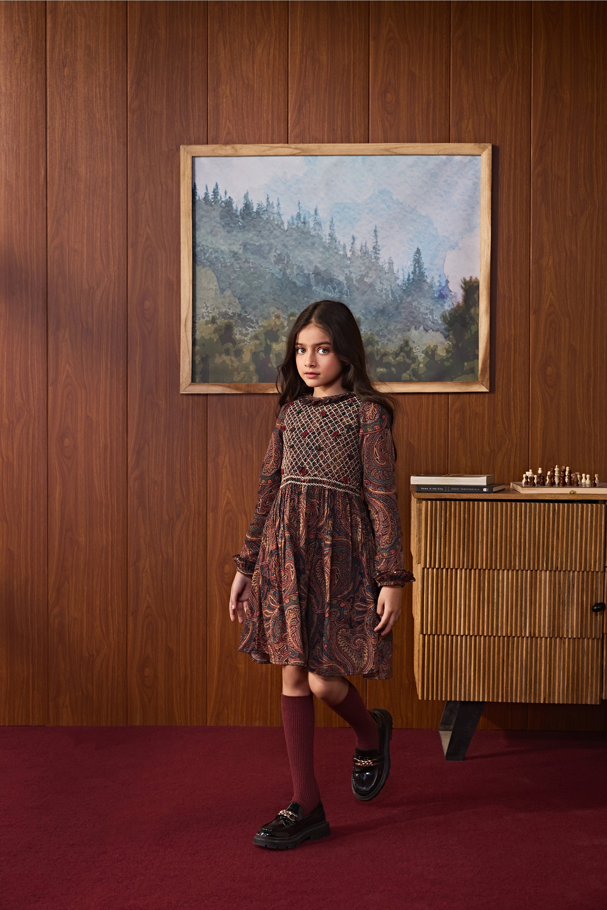 Maureen Printed Dress