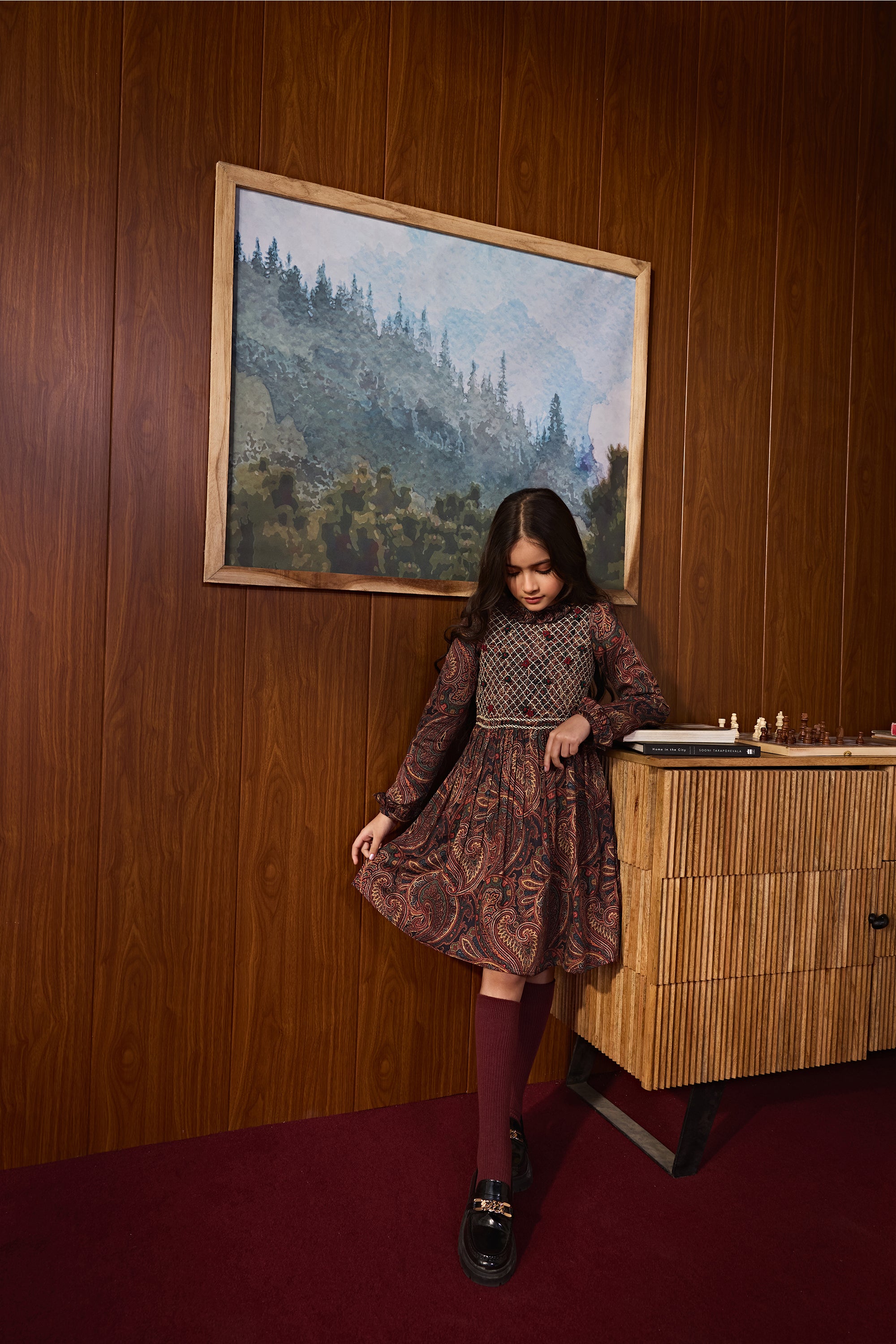 Maureen Printed Dress