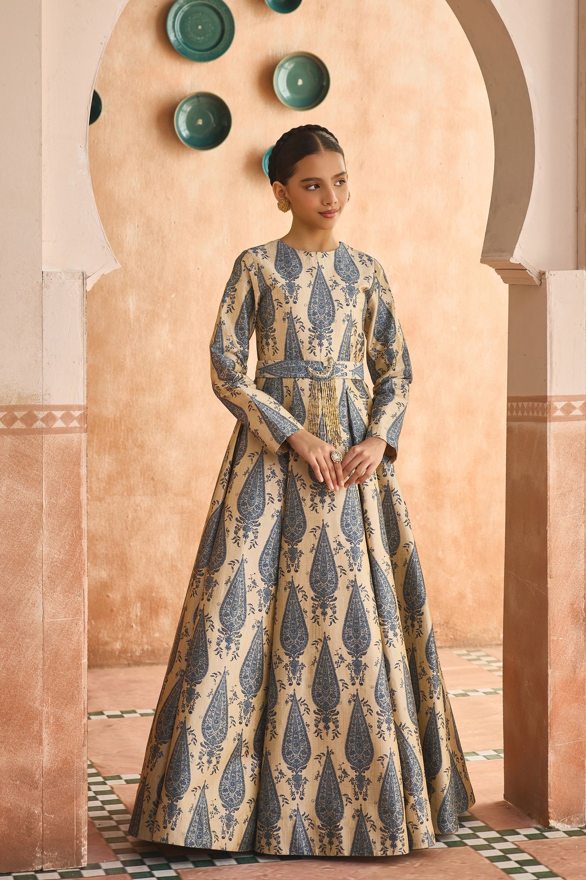 Noor Paisley Gown