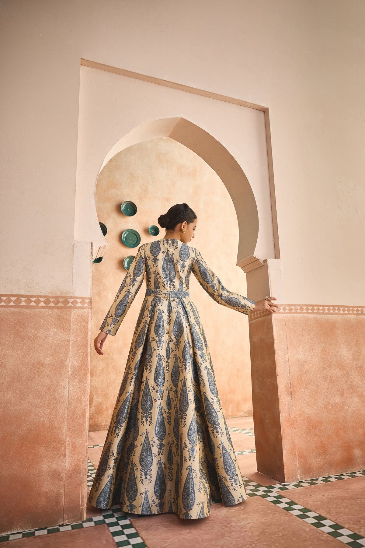 Noor Paisley Gown