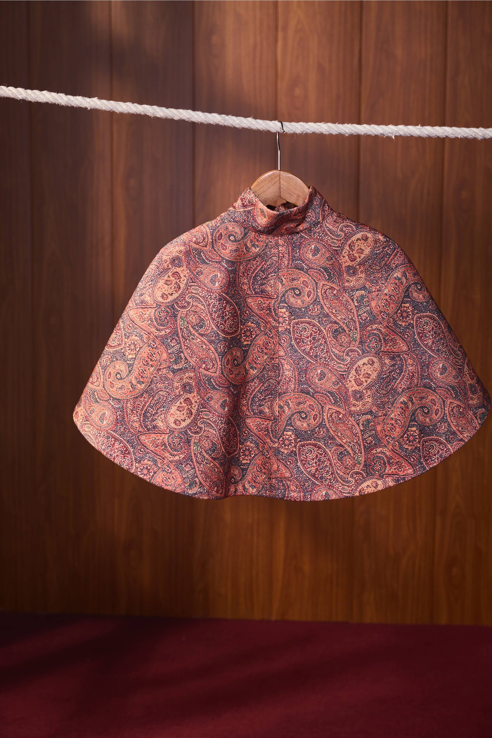 Ozzie Velvet Cape